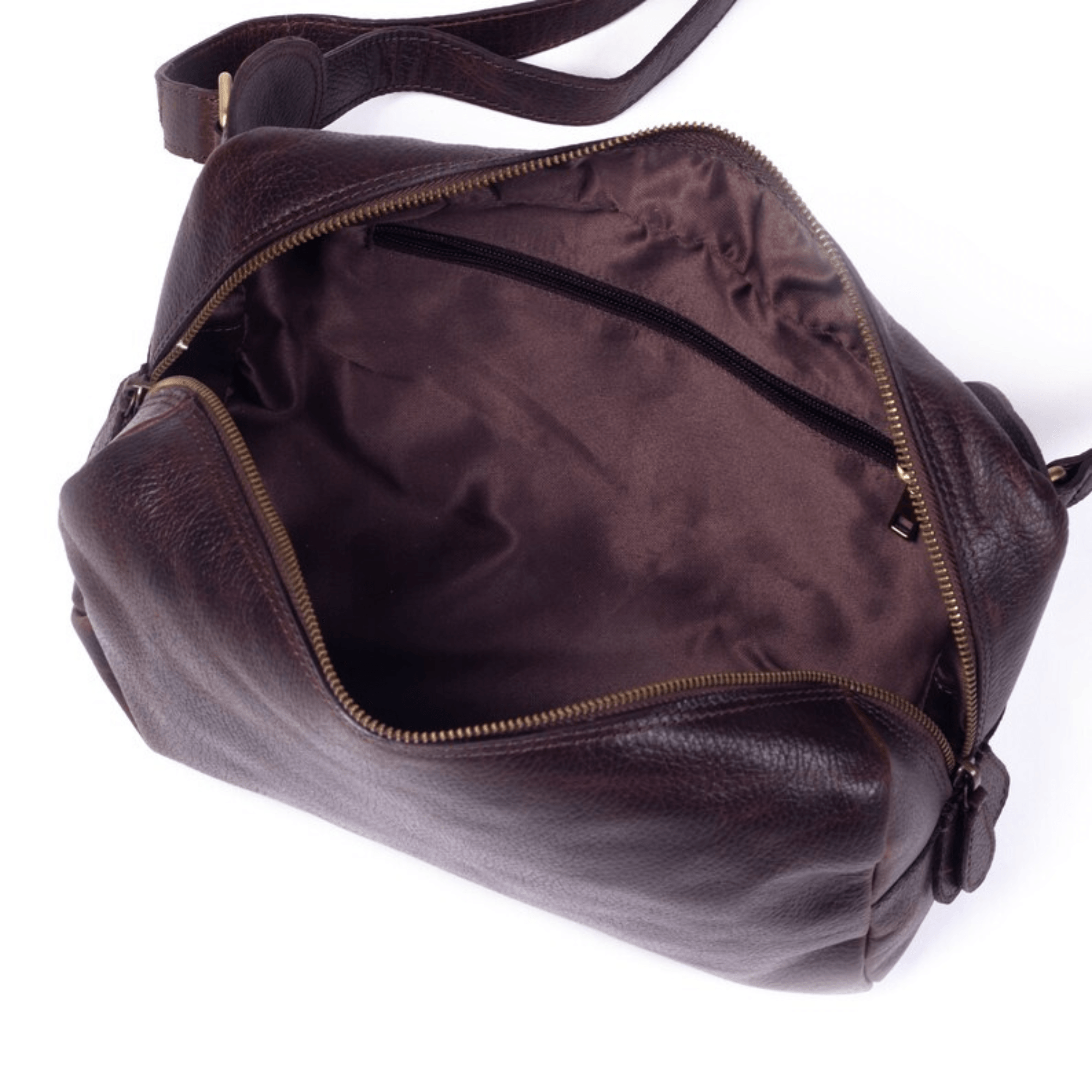 Personalised Gift For Him/Men's Leather Shoulder Bag - Leather Shop Factory