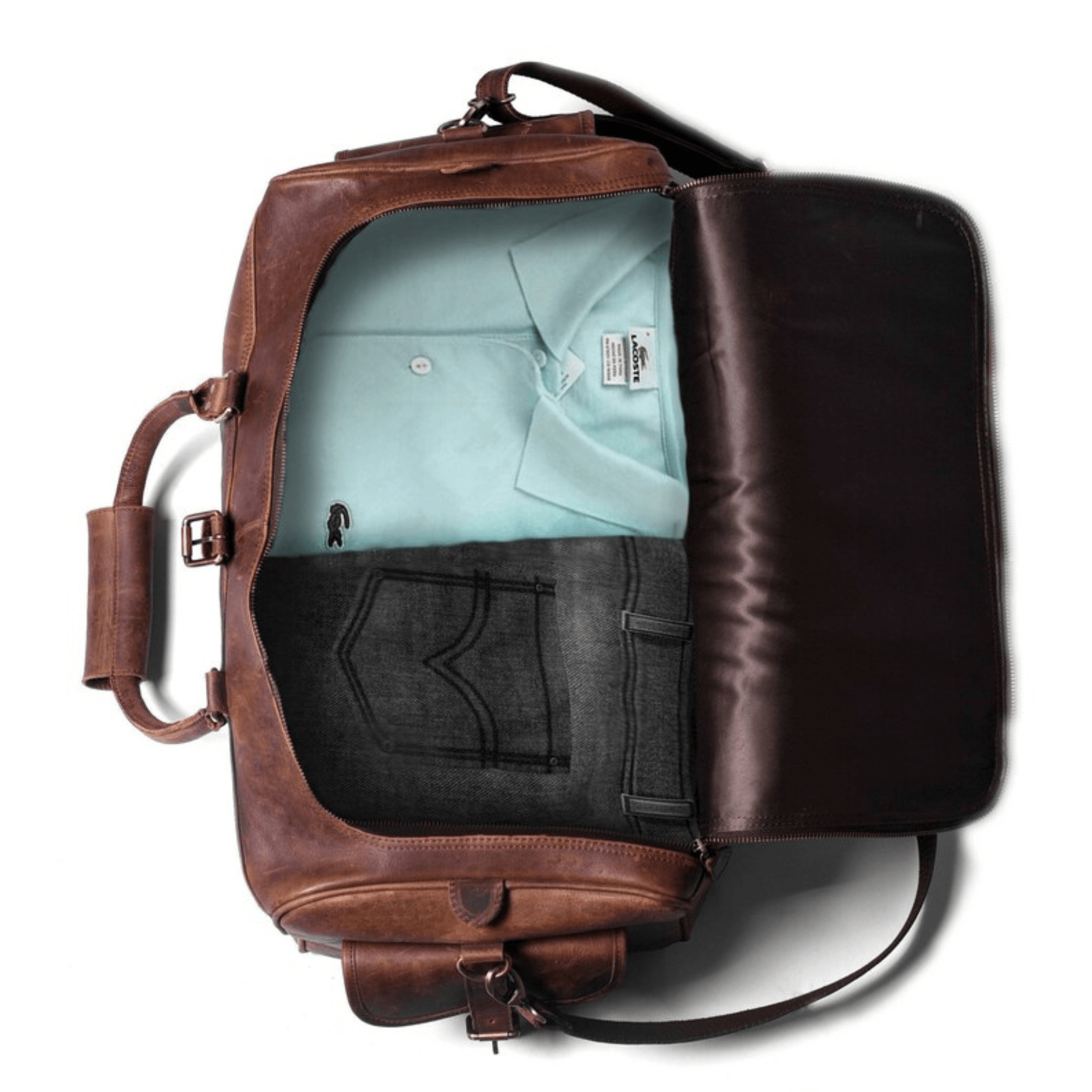 Indian Odyssey Voyager Duffle - Leather Shop Factory