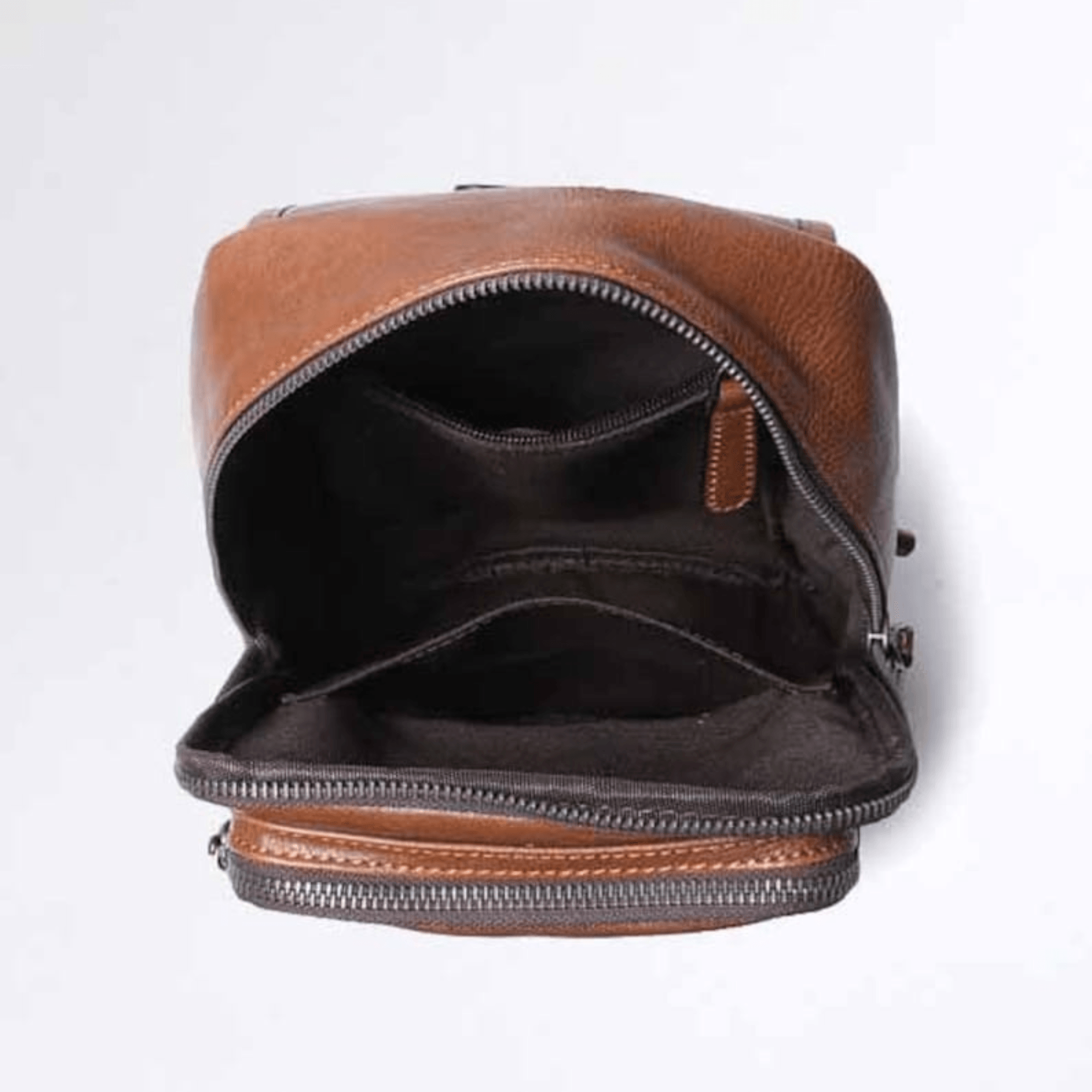 Leather Sling Bag for men - Leather Shop Factory