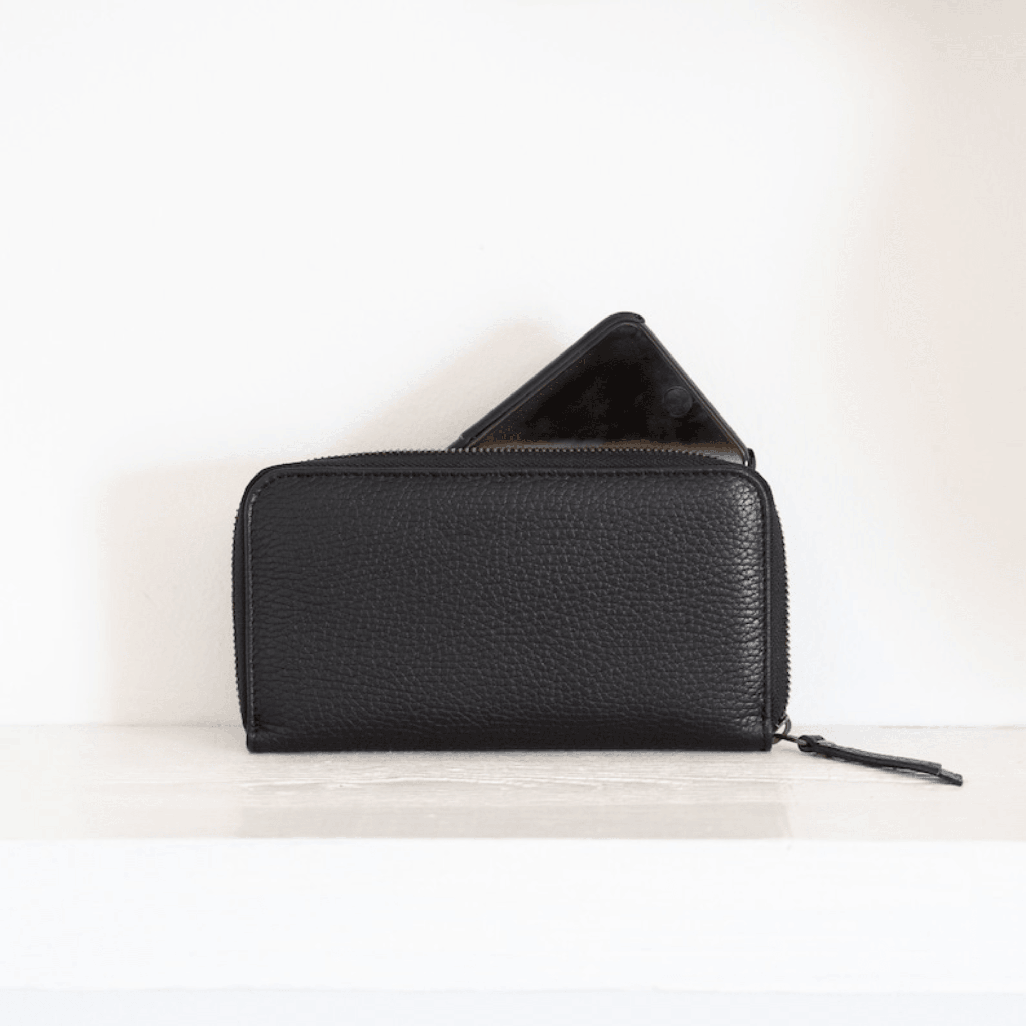 Leather Zip Wallet, Available in 5 colors! - Leather Shop Factory
