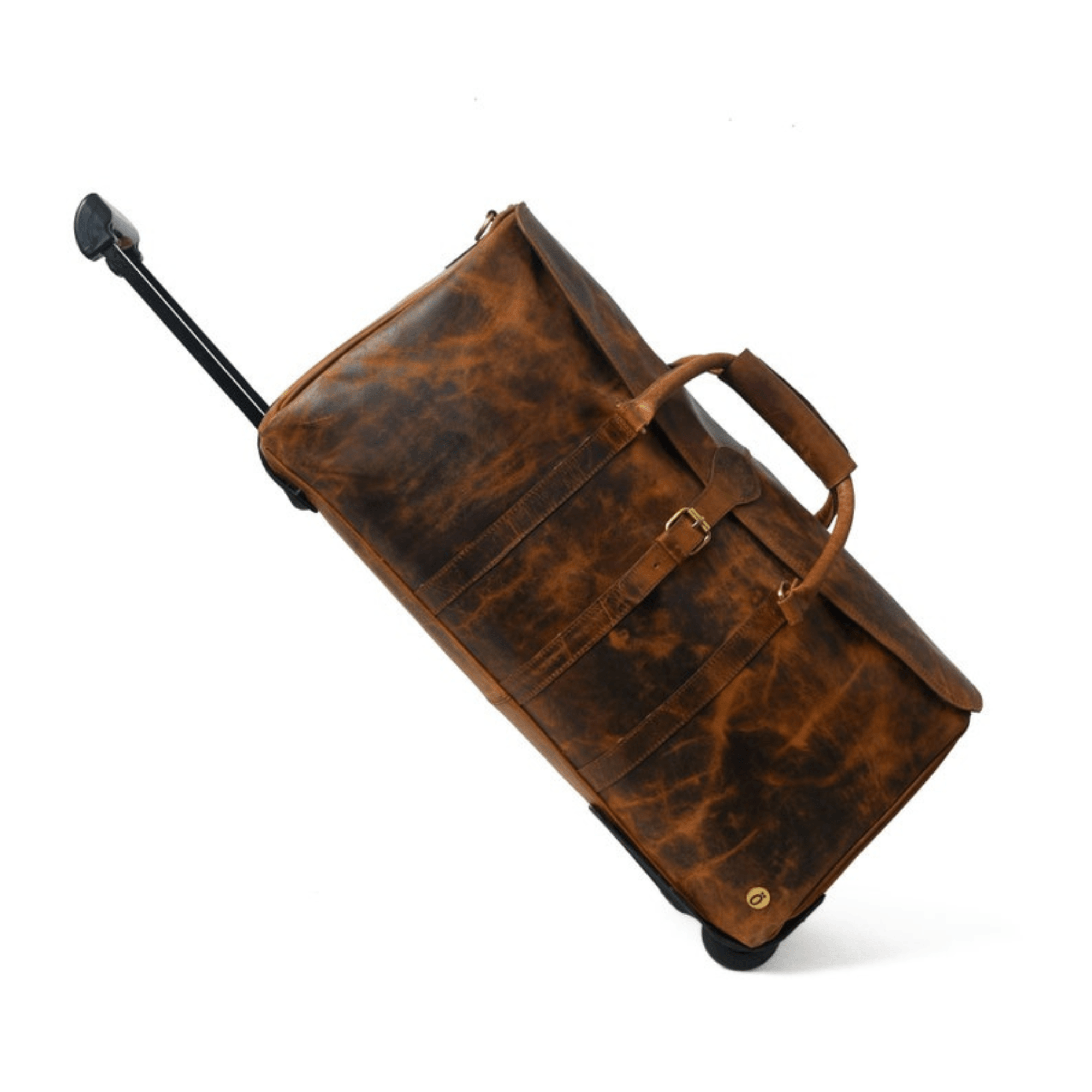 Indian Odyssey Rolling Leather Duffle - Leather Shop Factory