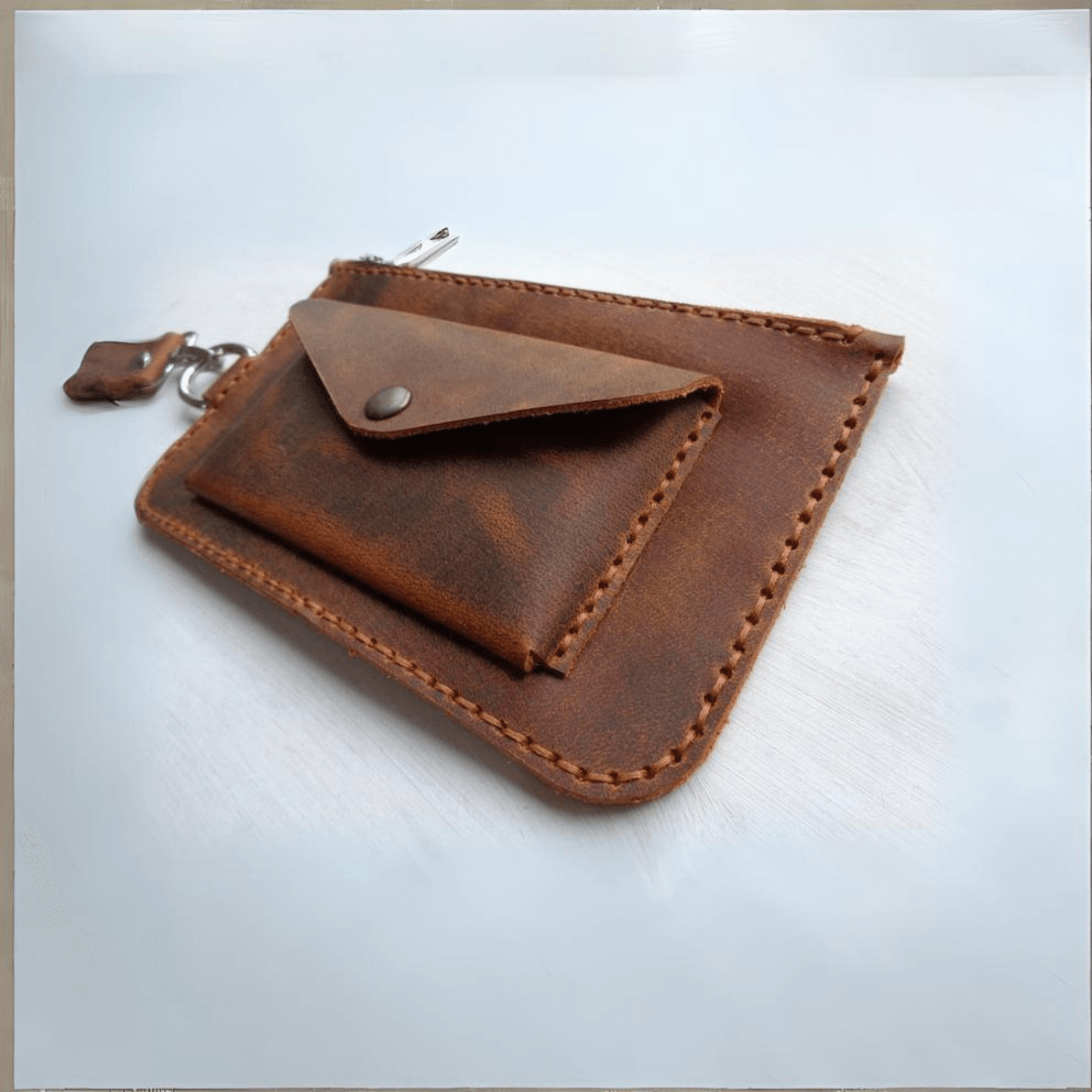 Artisanal Leather Clutch Blueprint