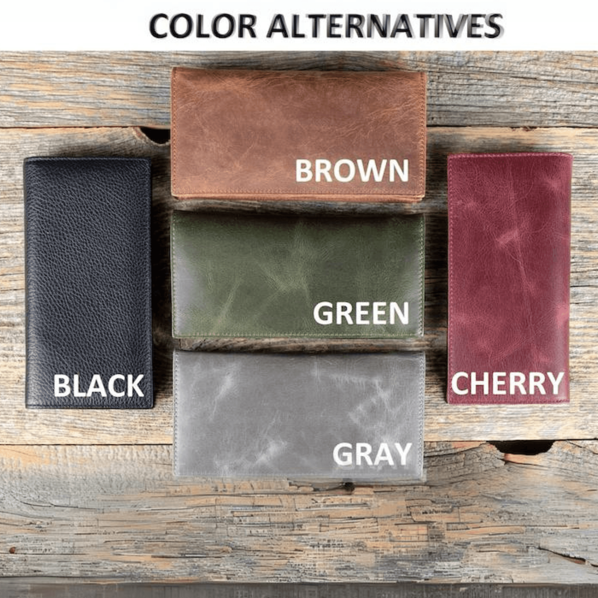 Personalized Leather Clutch Wallet - Leather Shop Factory