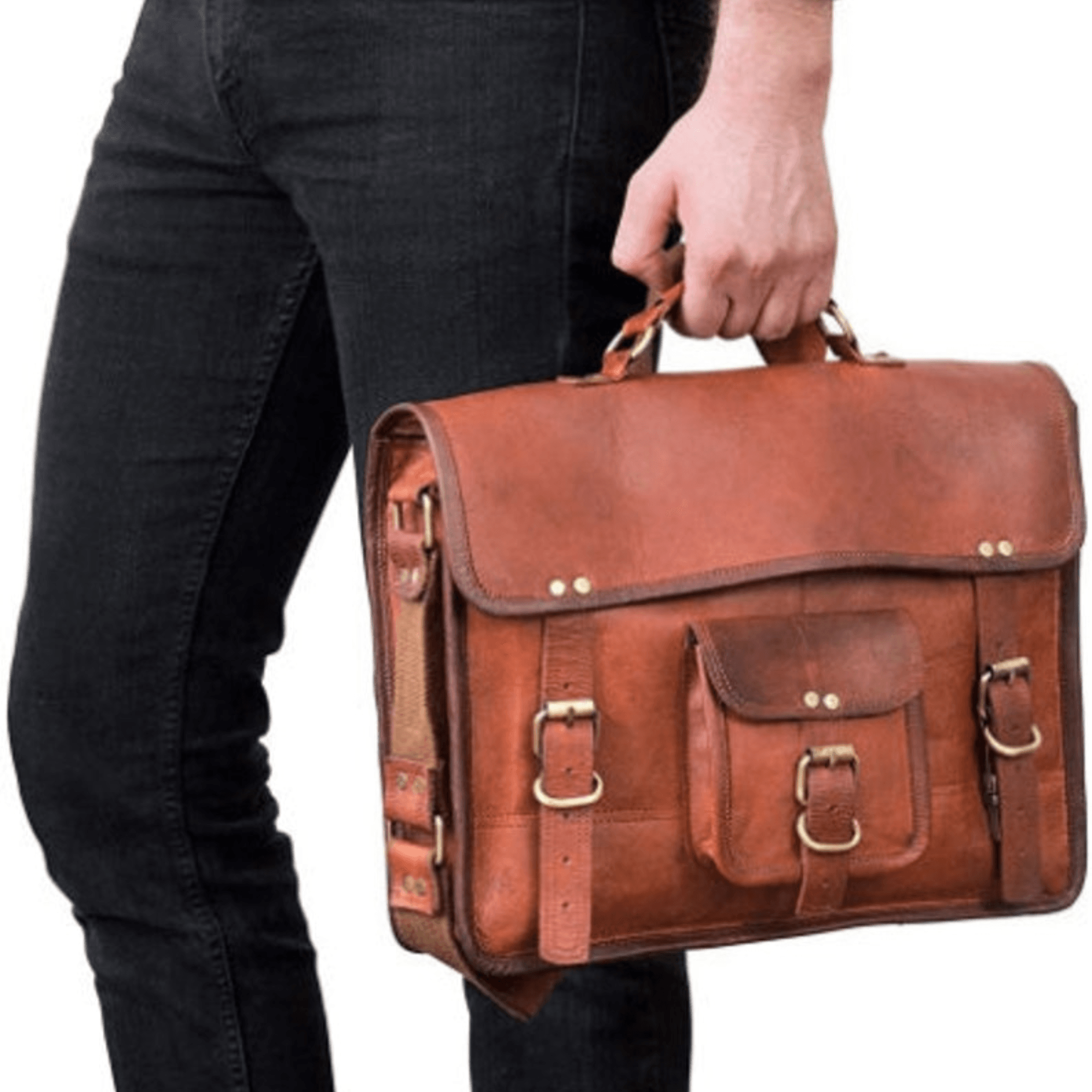 Urban Voyager Messenger Bag - Leather Shop Factory