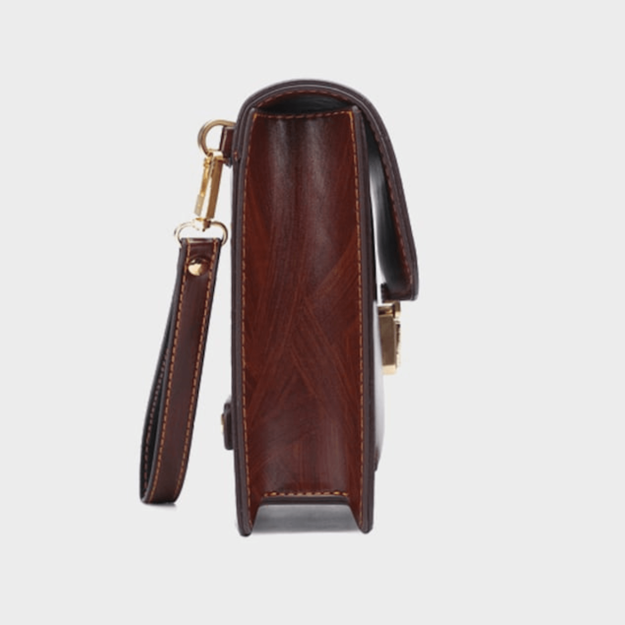 Handcrafted phone leather clutch wallet