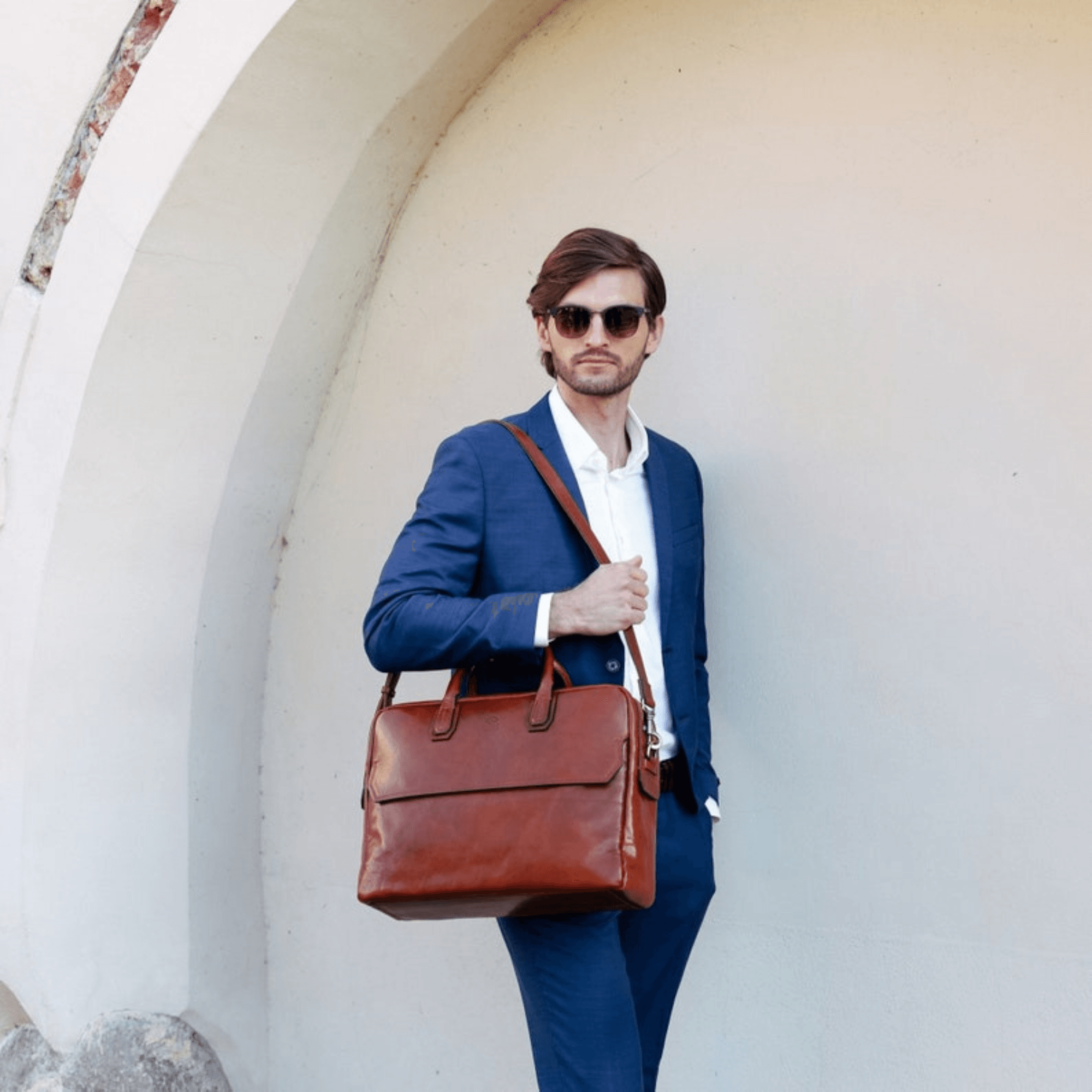 Indian Grandeur Travel Briefcase - Leather Shop Factory