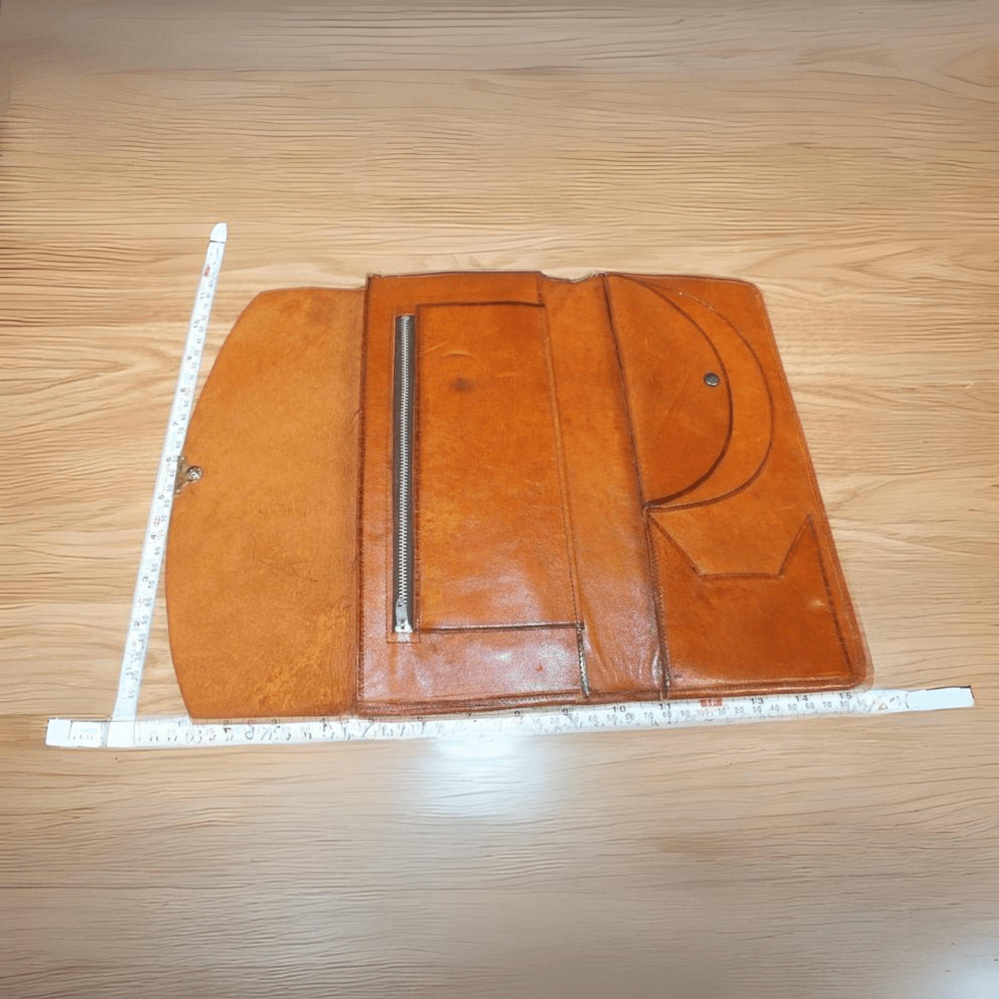 Elegant Indian Leather Tote - Leather Shop Factory
