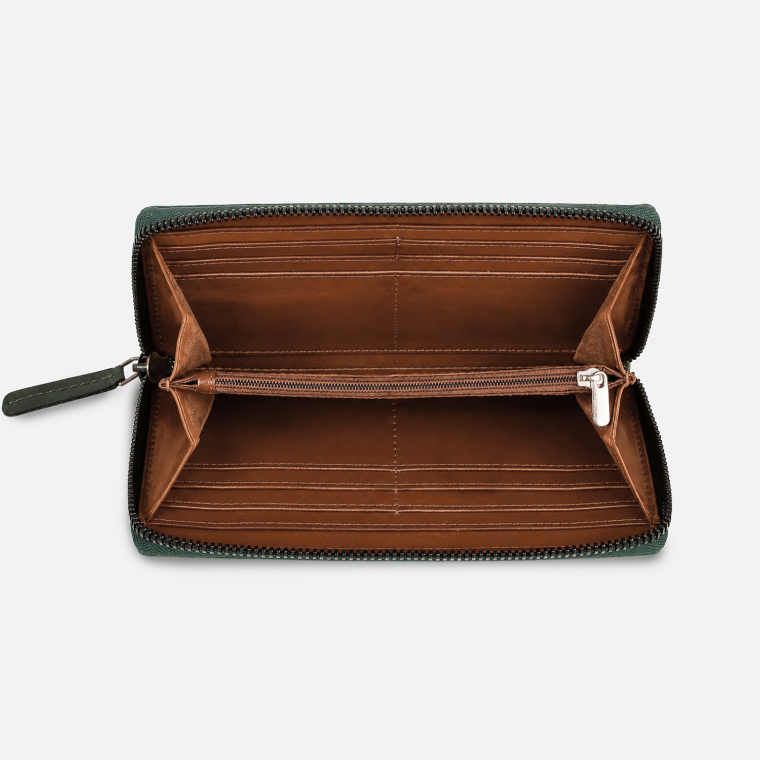 VALE CLUTCH — FOREST GREEN