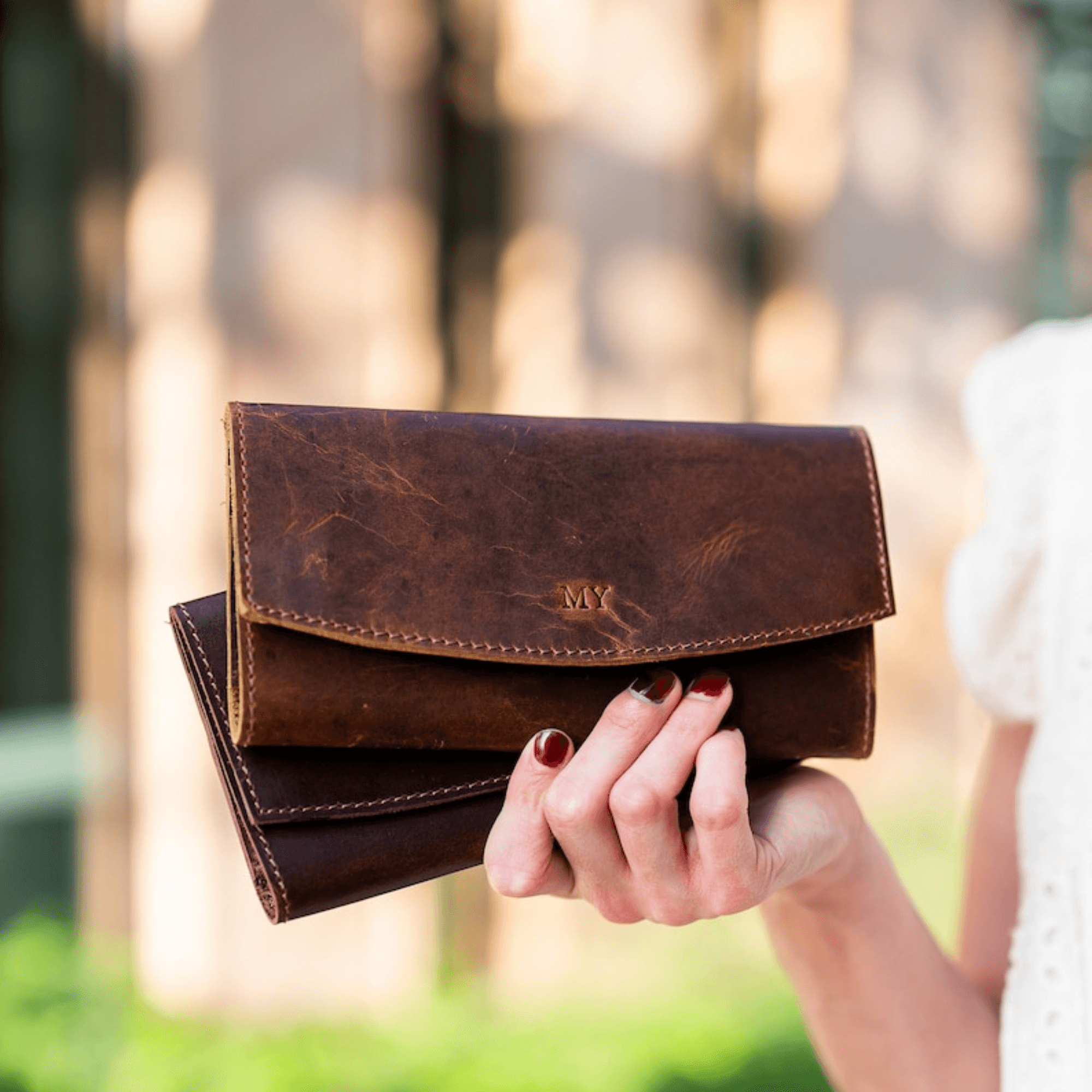 Leather Women's Wallet - Leather Shop Factory