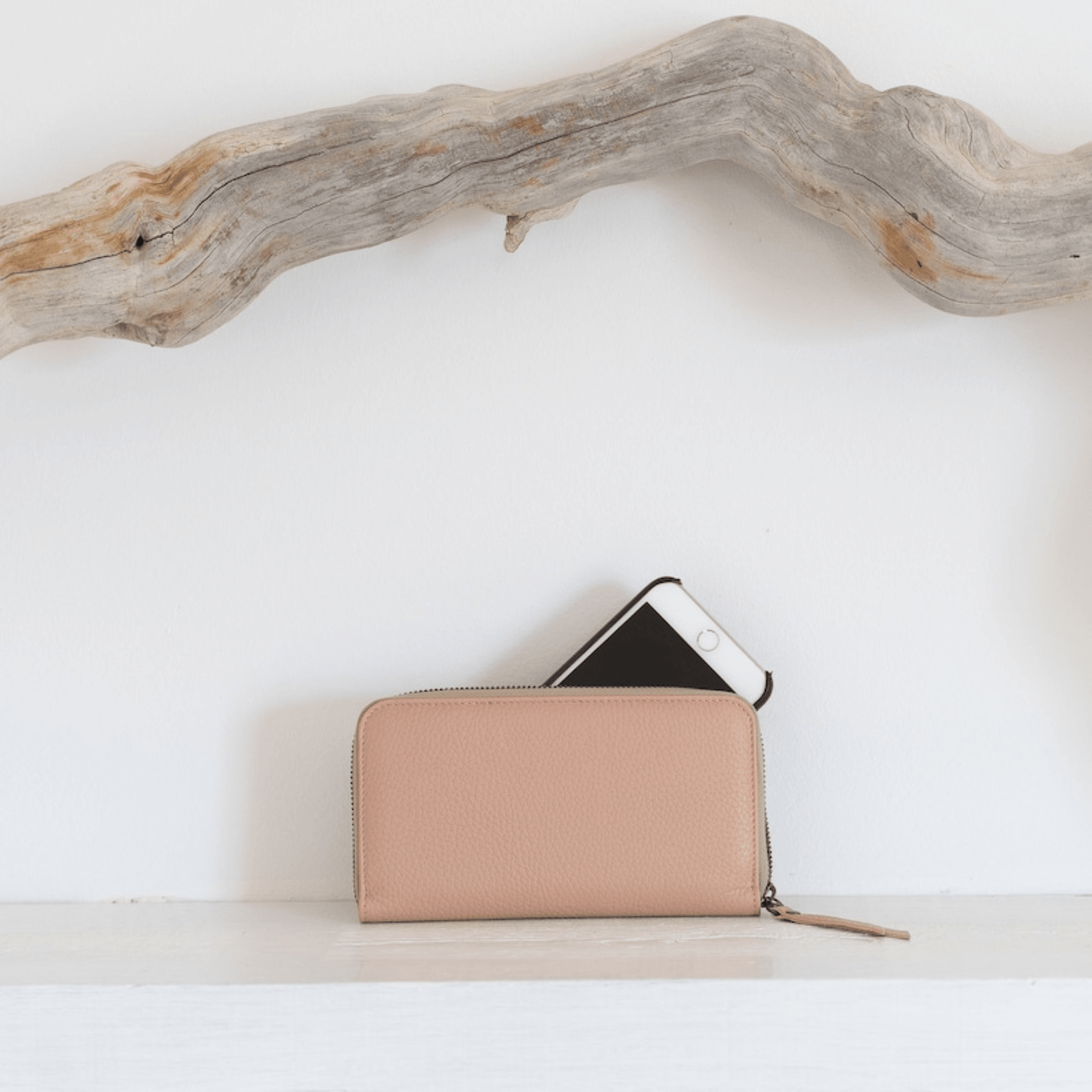 Leather Zip Wallet, Available in 5 colors! - Leather Shop Factory