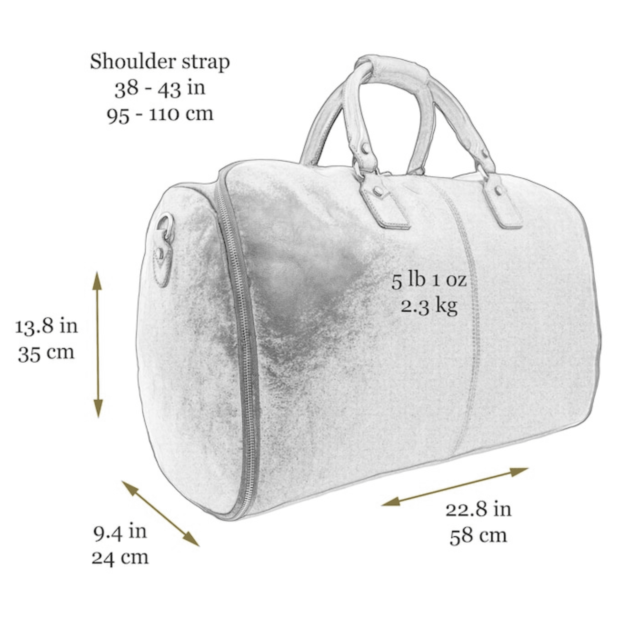 Elegant Voyager: Italian Crafted Leather Garment Bag - Leather Shop Factory