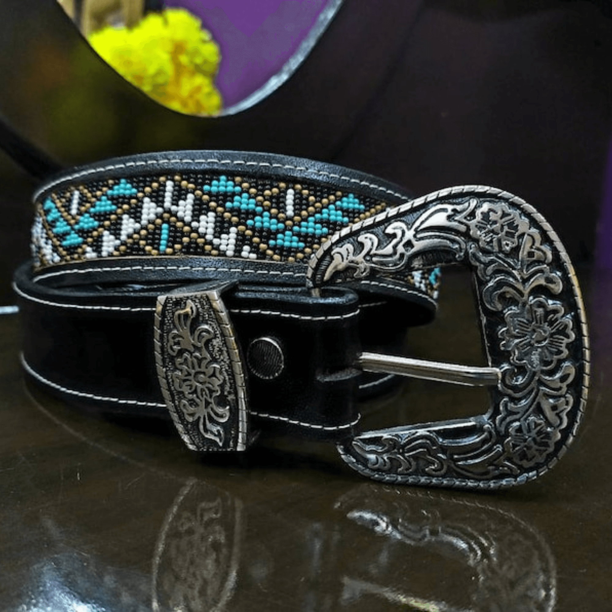 Casual Men's Leather Belt - Leather Shop Factory