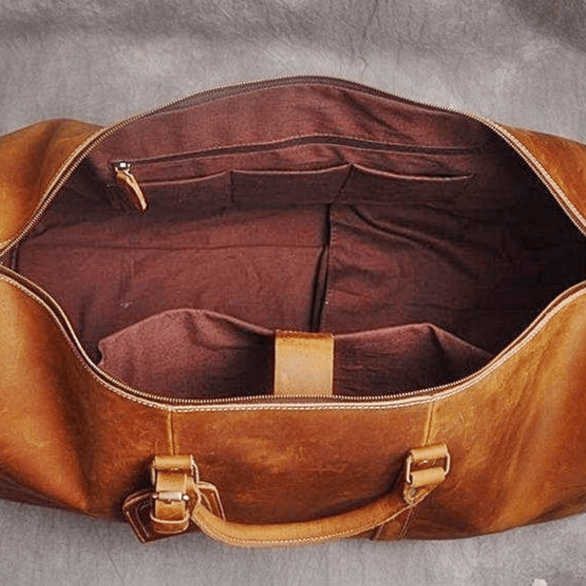 Epicurean Voyager Duffle - Leather Shop Factory
