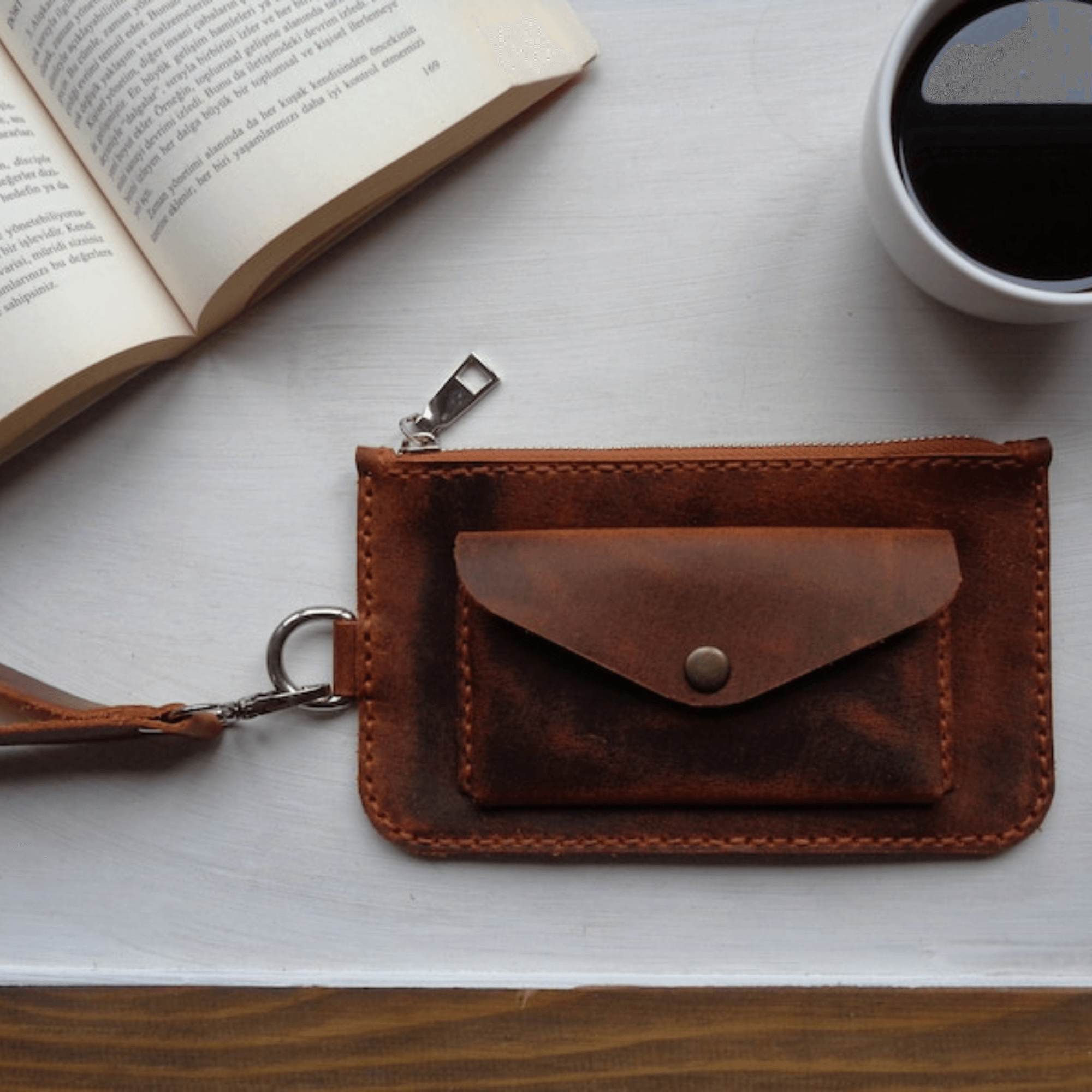 Artisanal Leather Clutch Blueprint