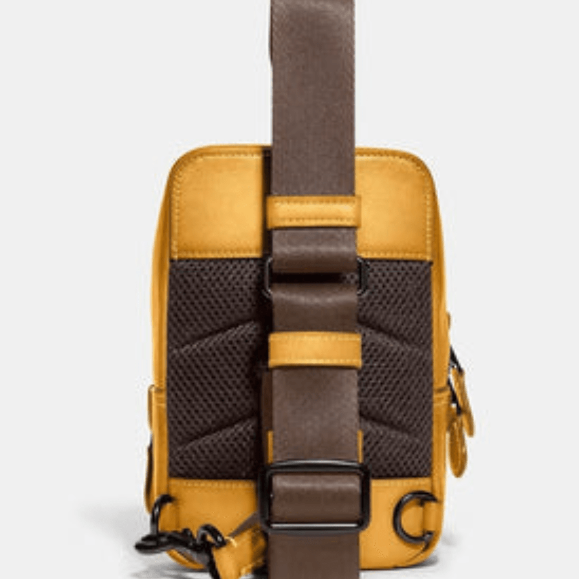 Sling crossbody bag with adjustable - Leather Shop Factory