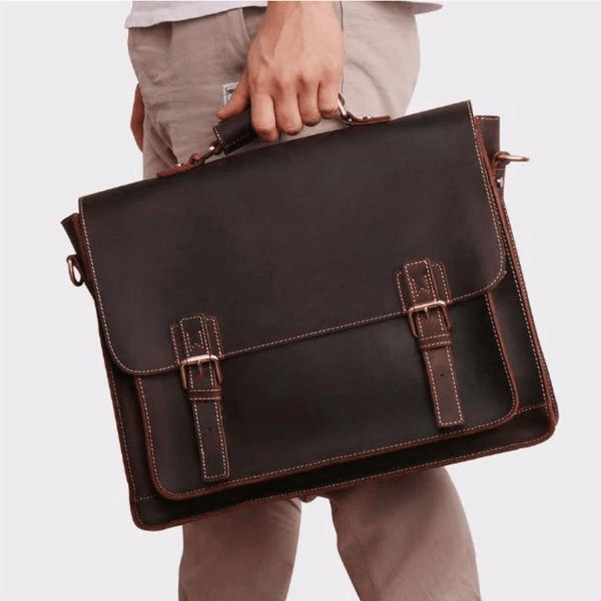 Indian Vintage Daily Satchel - Leather Shop Factory