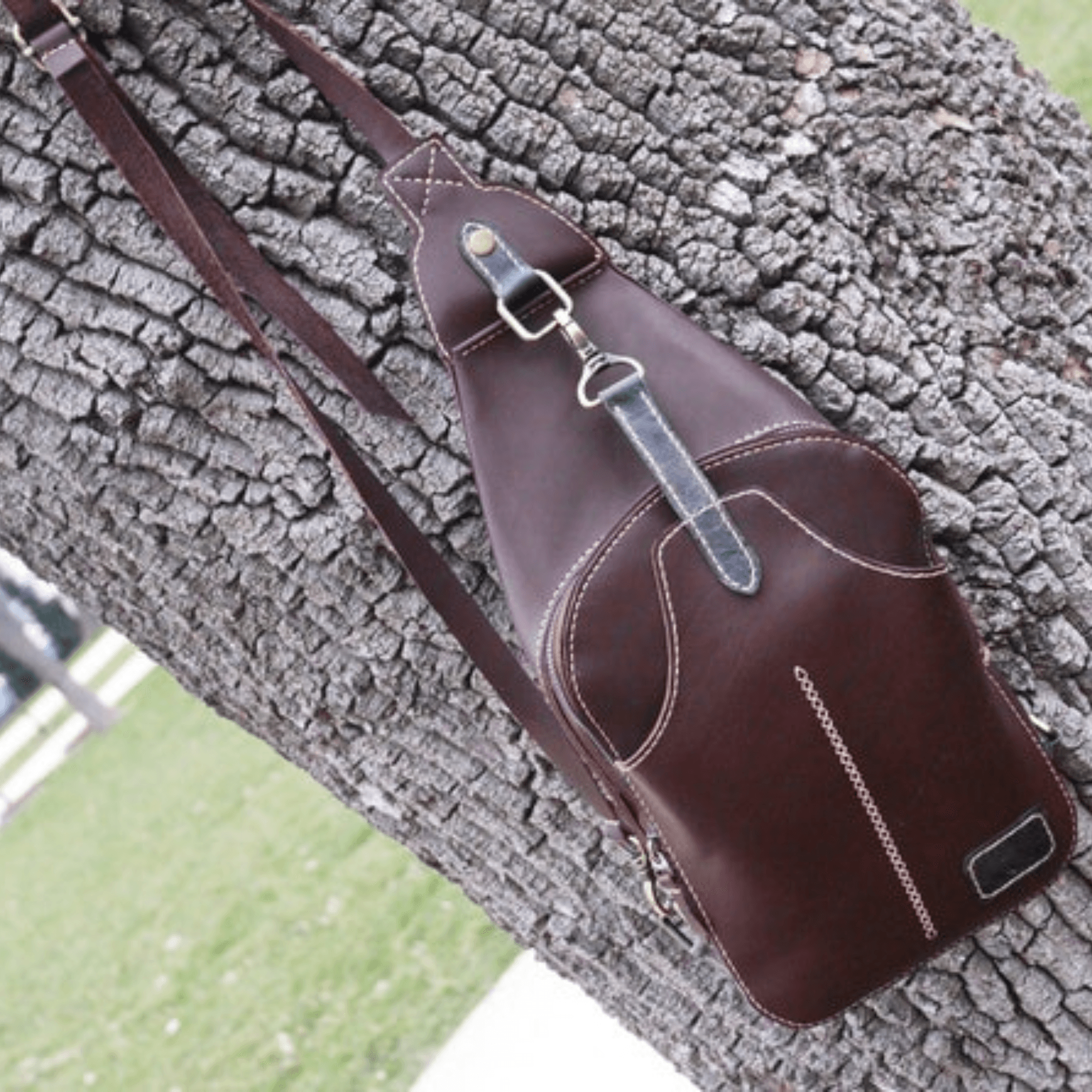 PDF Pattern leather Sling Bag-Sling bag leather pattern - Leather Shop Factory