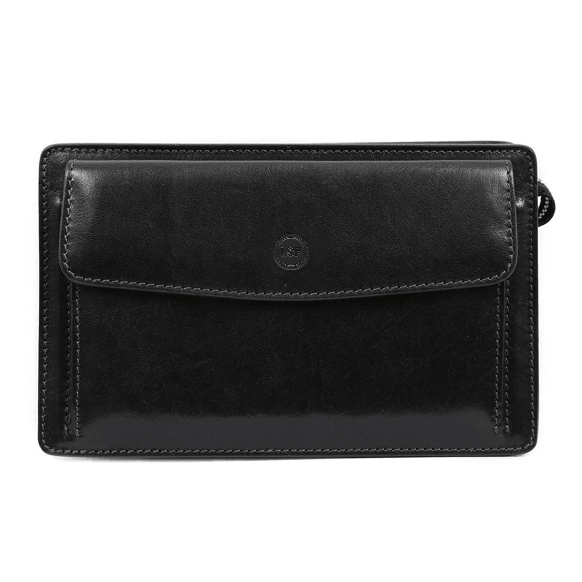 Classic And Smart Design Leather Clutch