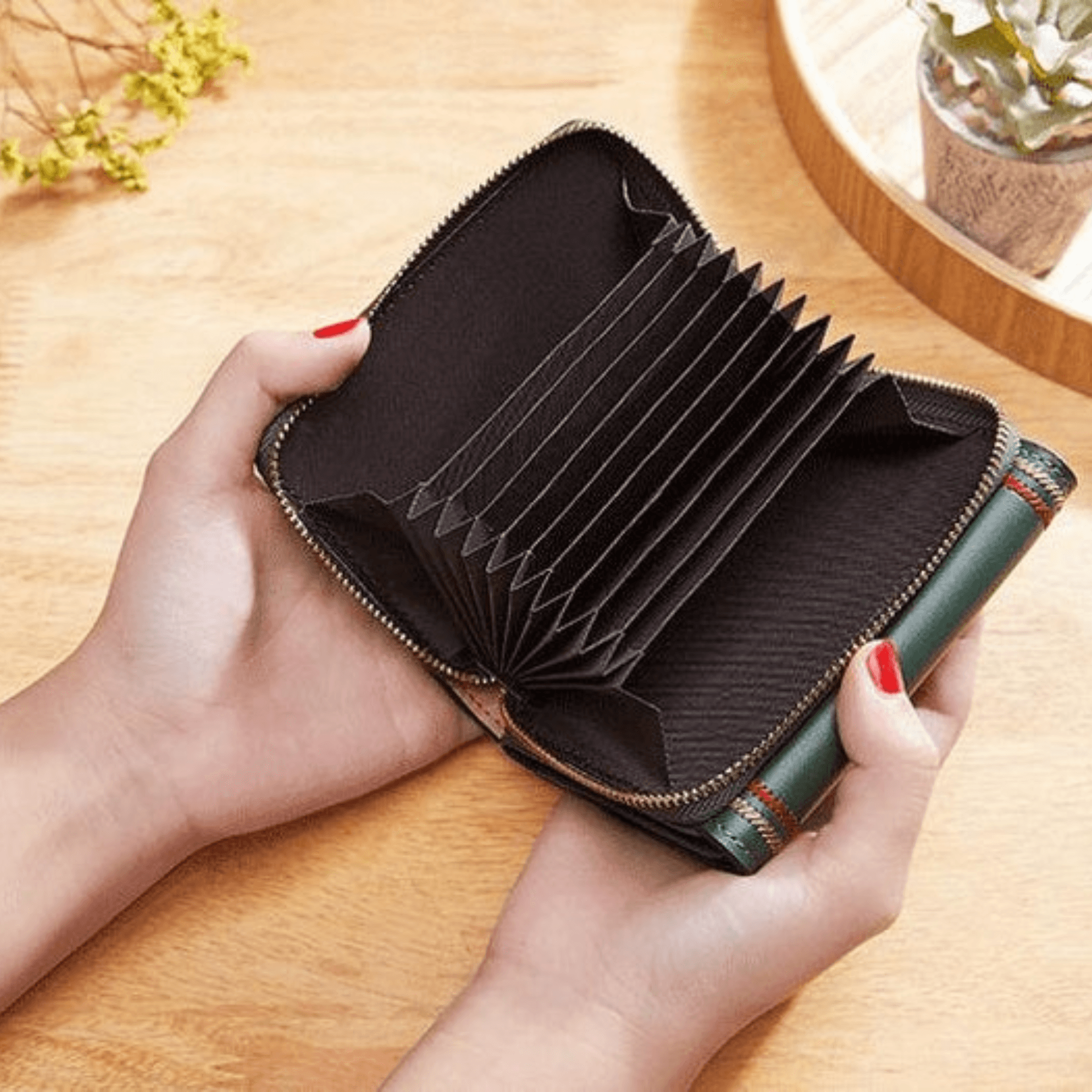 Wallets Large Capacity Card Holders Sophisticated Women's Wallets - Leather Shop Factory