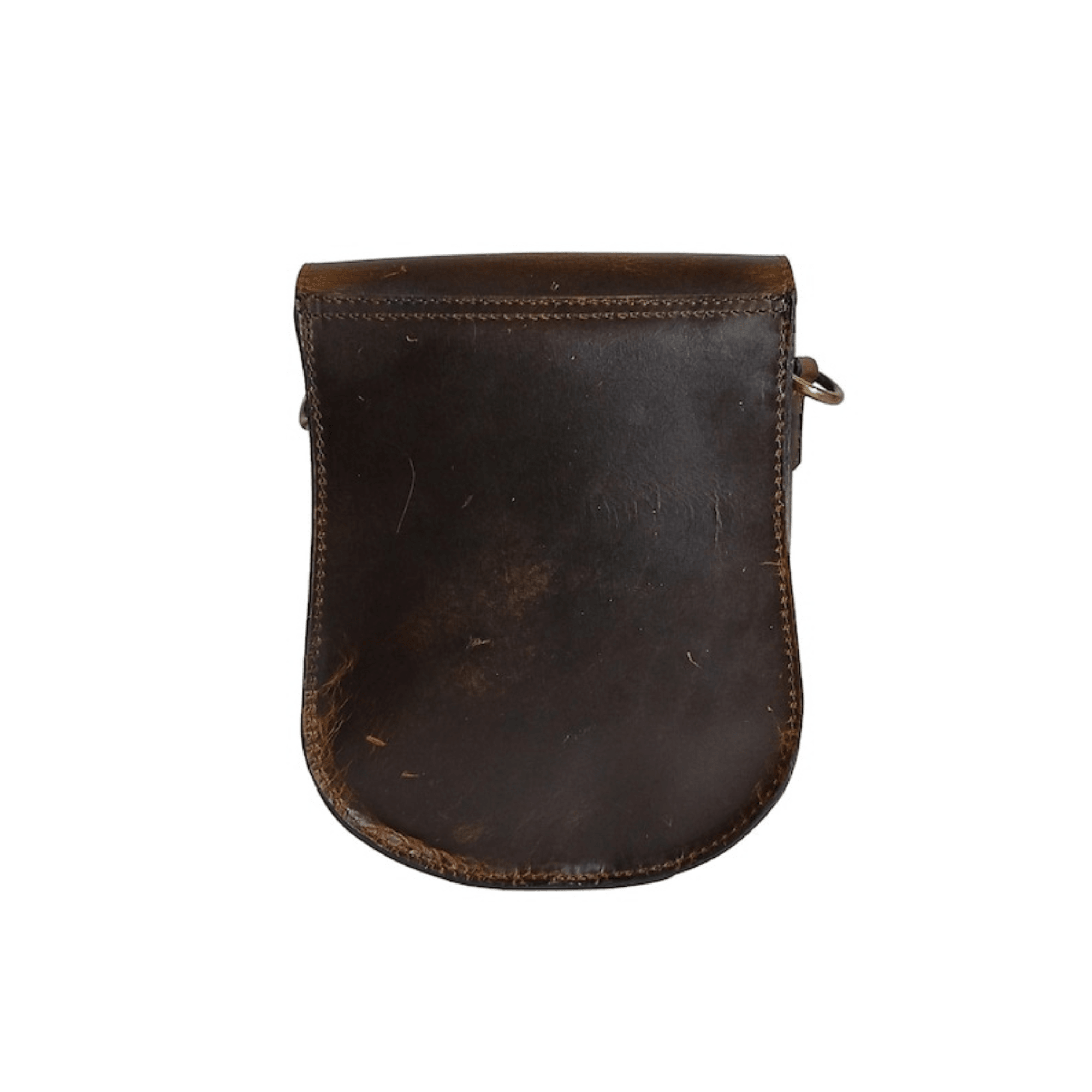 Handmade personalized leather crossbody