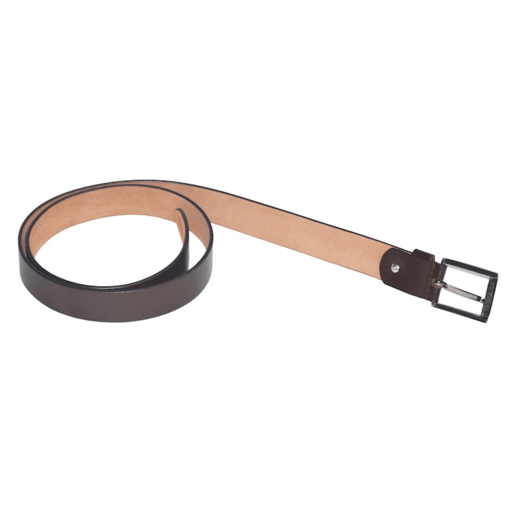 Full Grain Genuine Leather Belt For Mens Brown - Leather Shop Factory