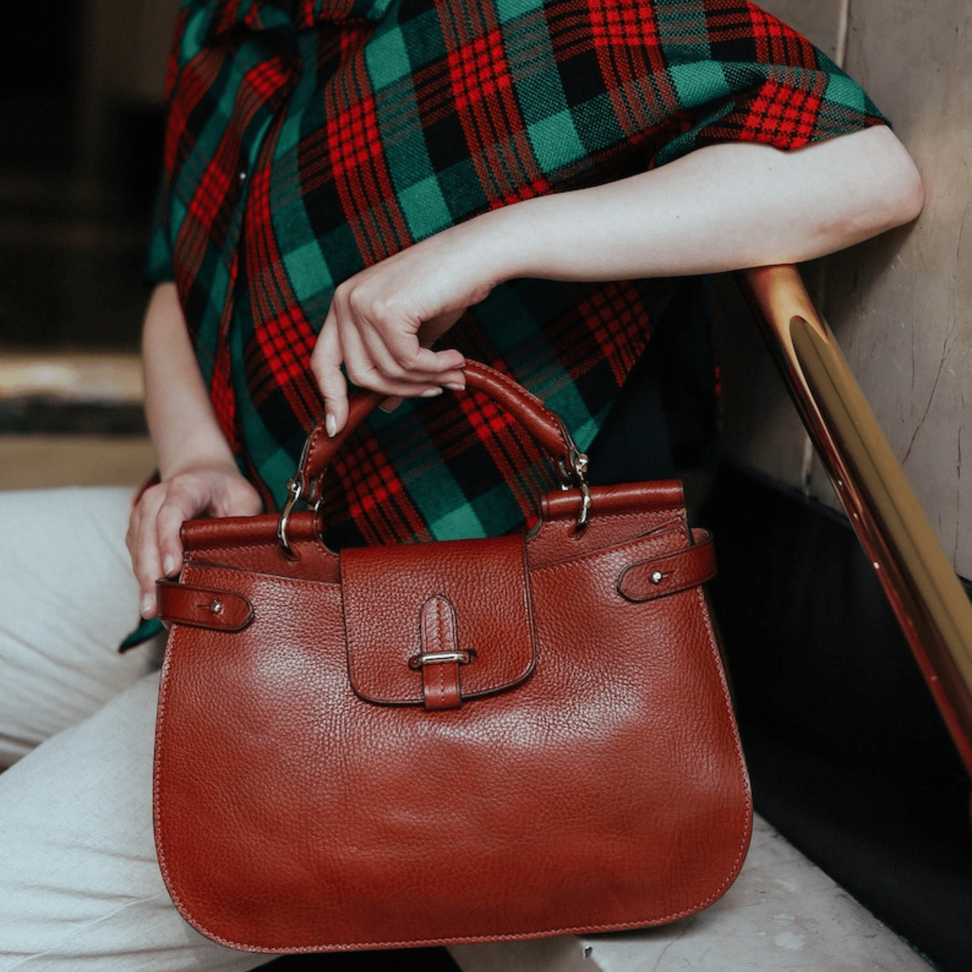 Elegant leather bag - Leather Shop Factory