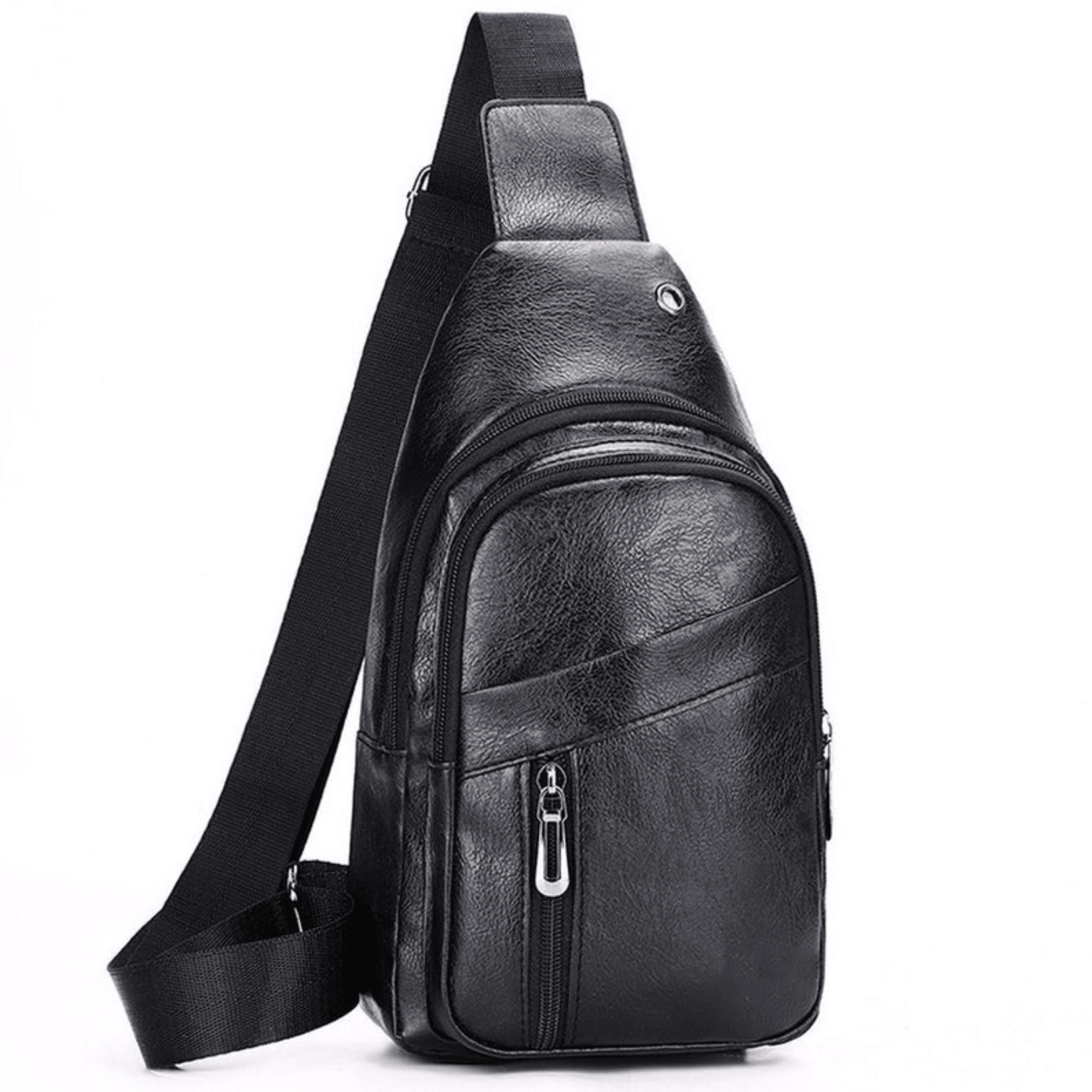 Leather Sling Bag for Men - Leather Shop Factory