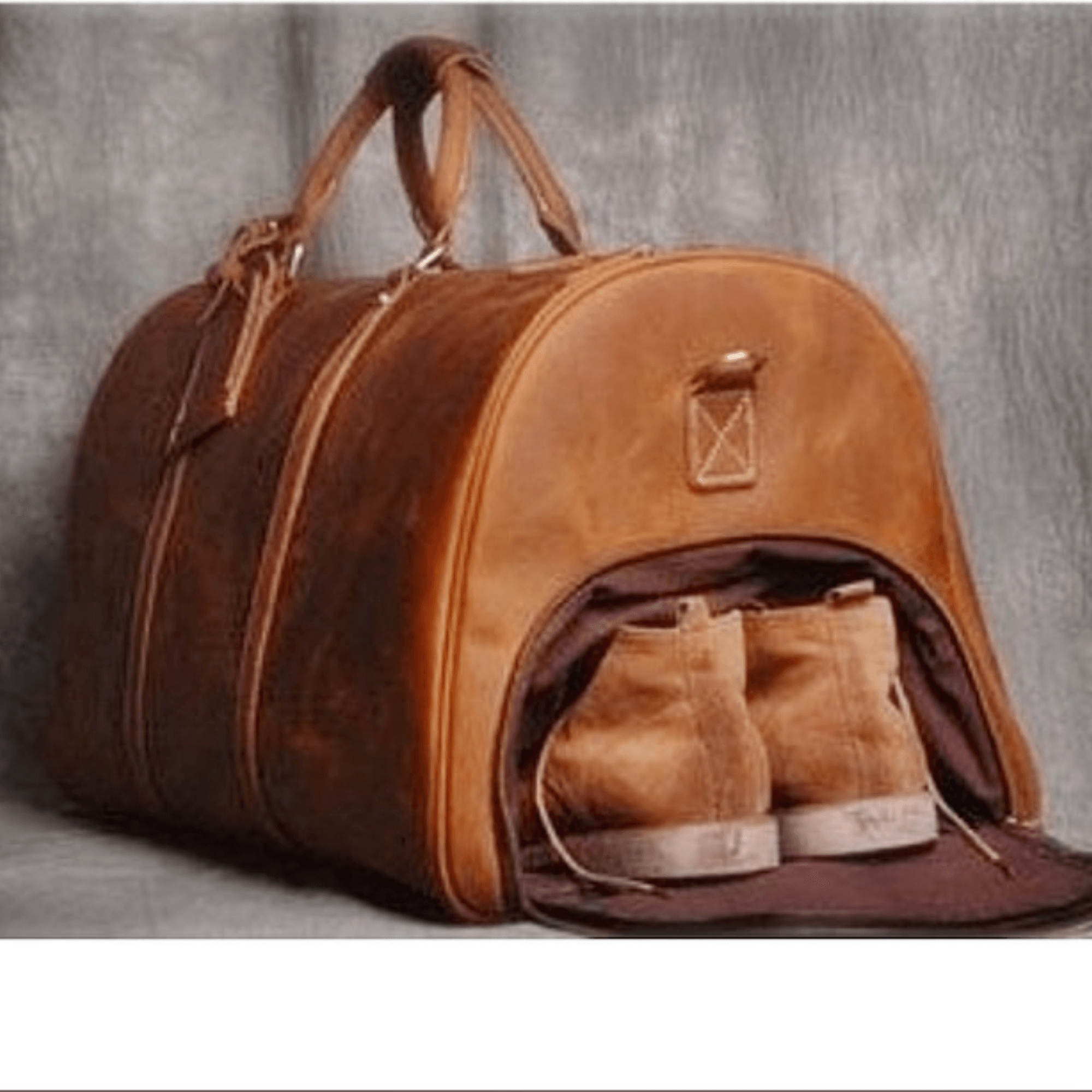 Epicurean Voyager Duffle - Leather Shop Factory