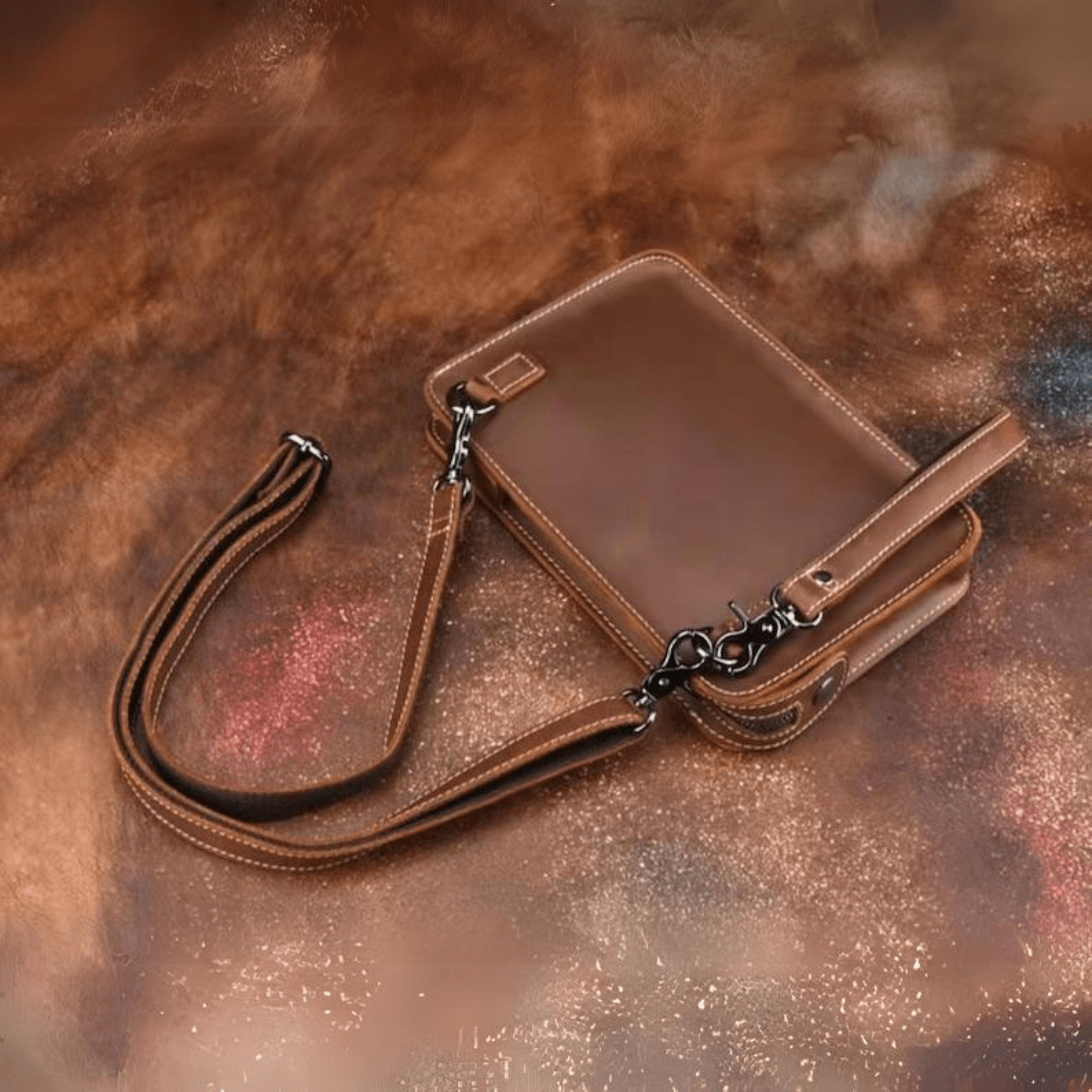 Men's Leather Clutch Bags - Leather Shop Factory