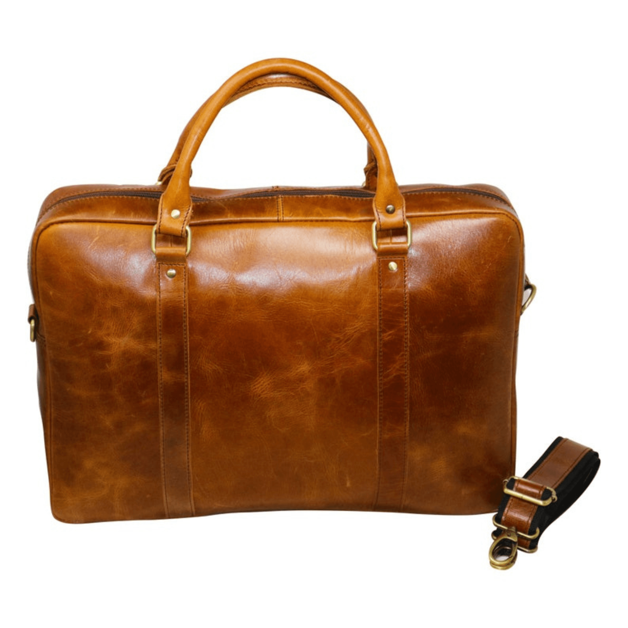 Executive Indian Leather Briefcase - Leather Shop Factory