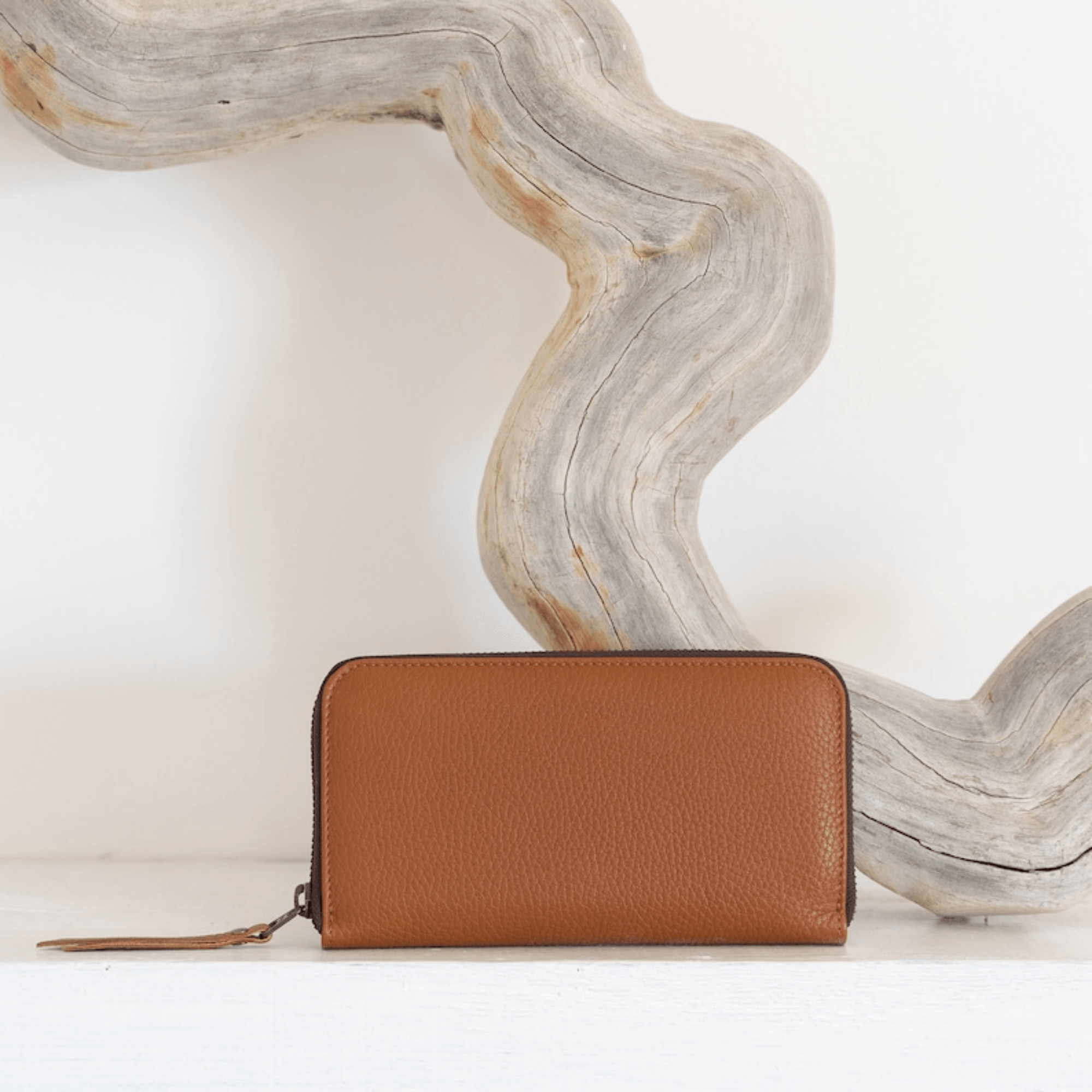 Leather Zip Wallet, Available in 5 colors! - Leather Shop Factory