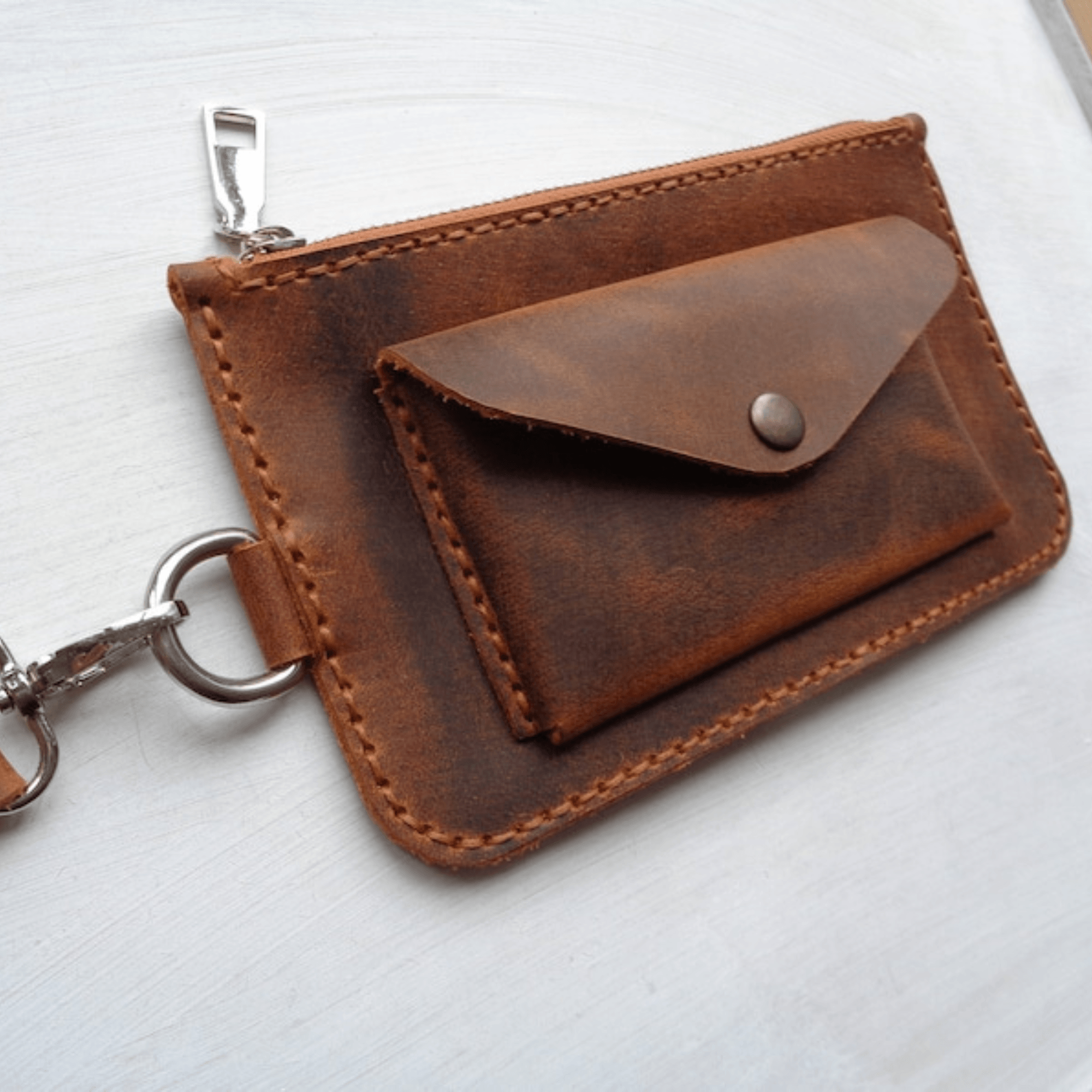 Artisanal Leather Clutch Blueprint