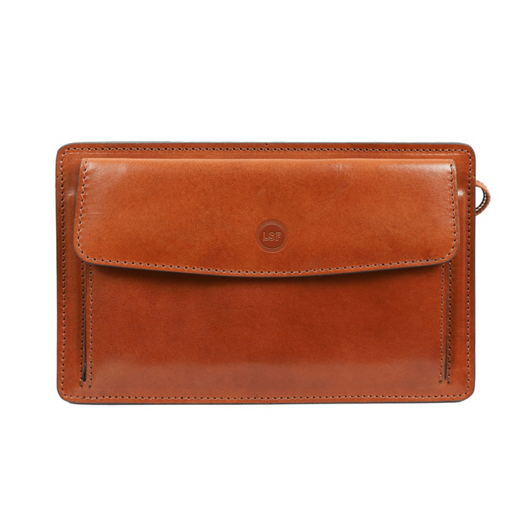 Classic And Smart Design Leather Clutch