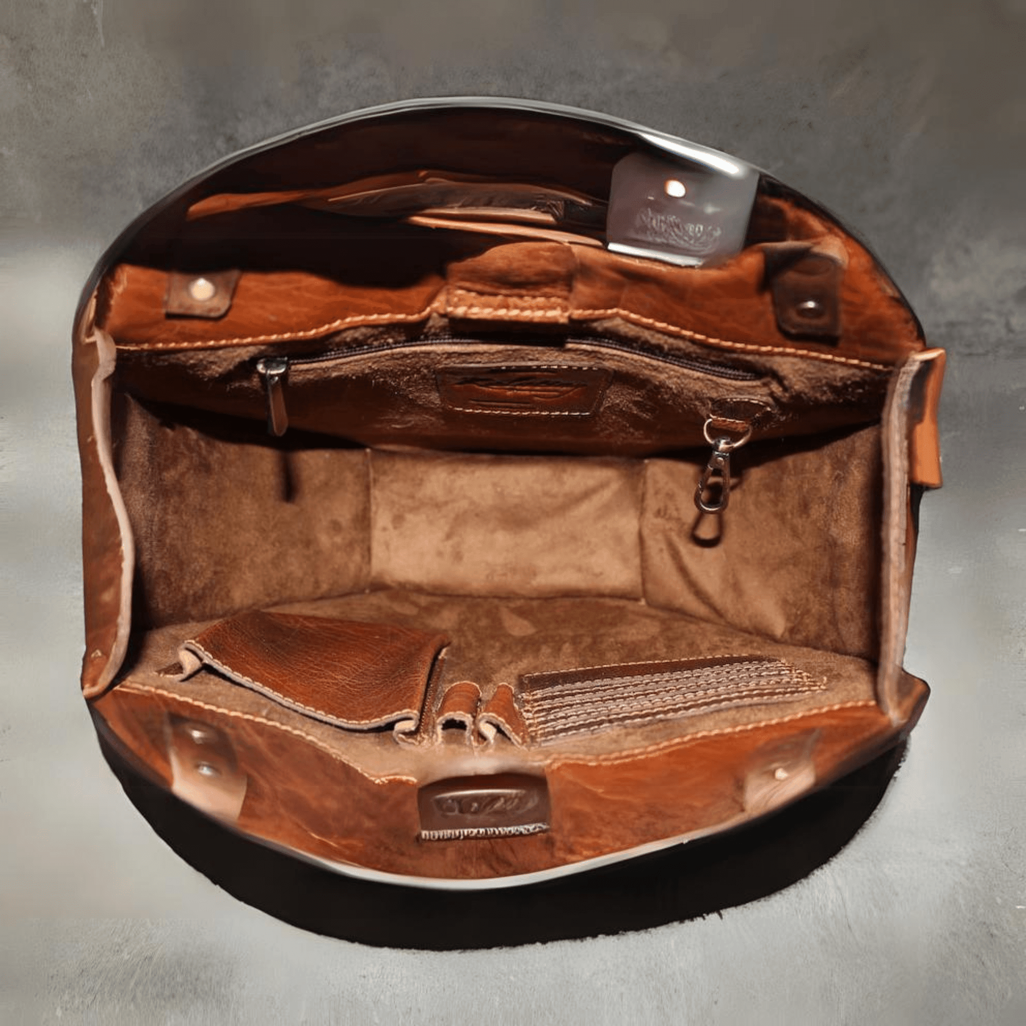 Personalised Leather Handbag