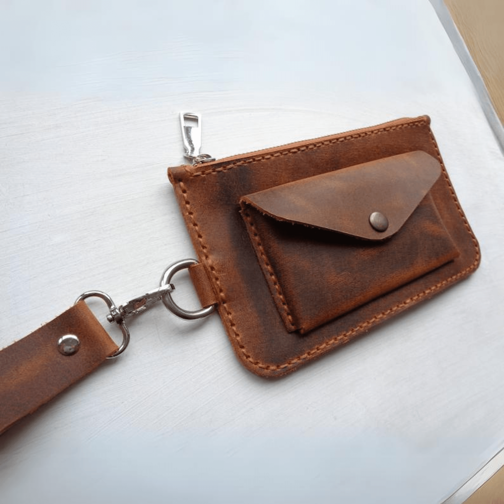 Artisanal Leather Clutch Blueprint