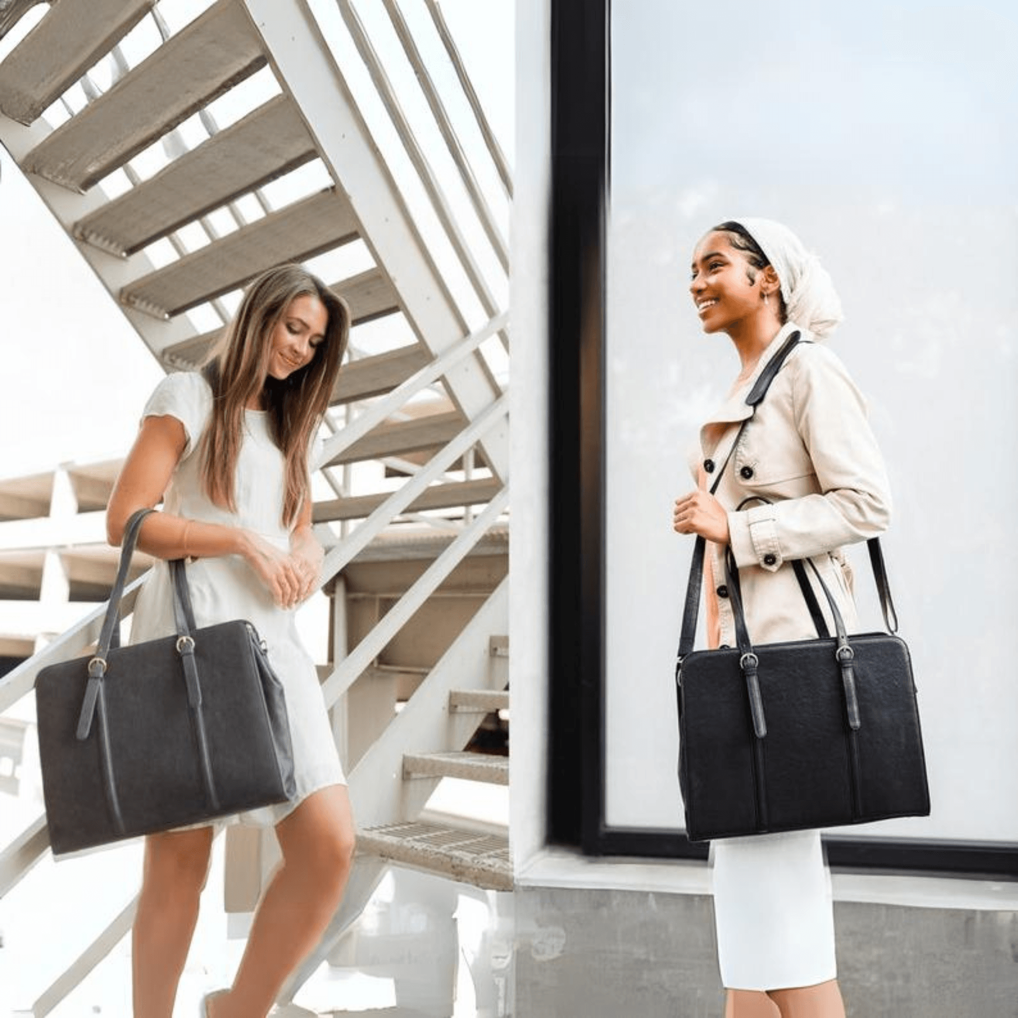 Elegant Indian Professional Woman's Laptop Bag 2.1 - Leather Shop Factory