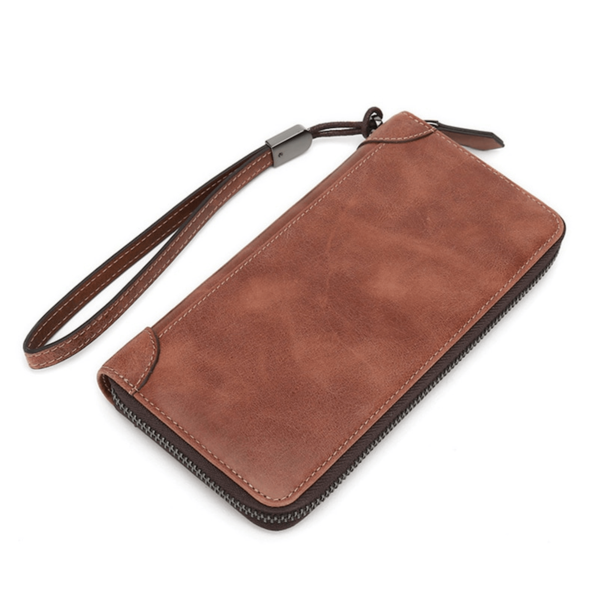Men Leather Clutch Purse Bag - Leather Shop Factory