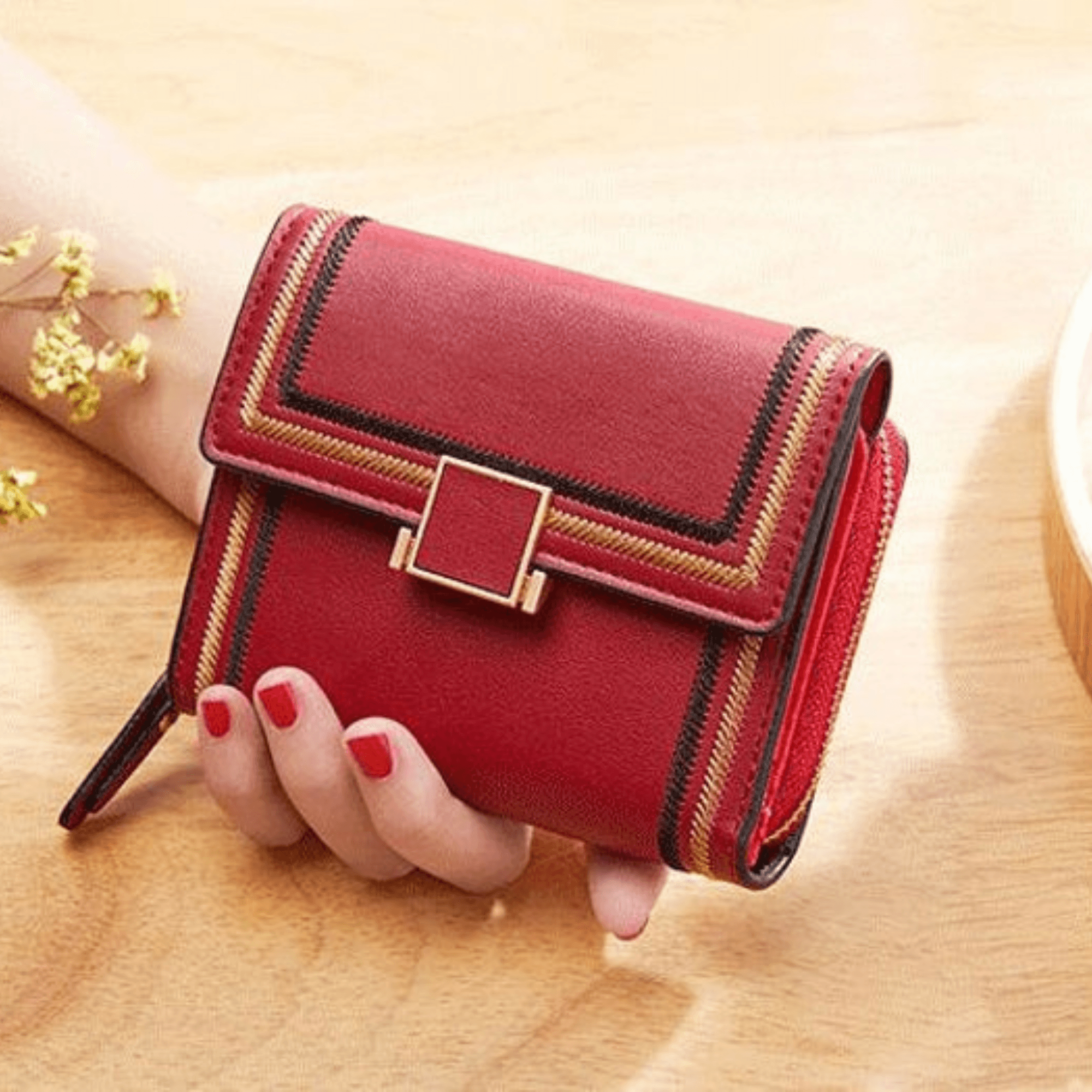 Wallets Large Capacity Card Holders Sophisticated Women's Wallets - Leather Shop Factory