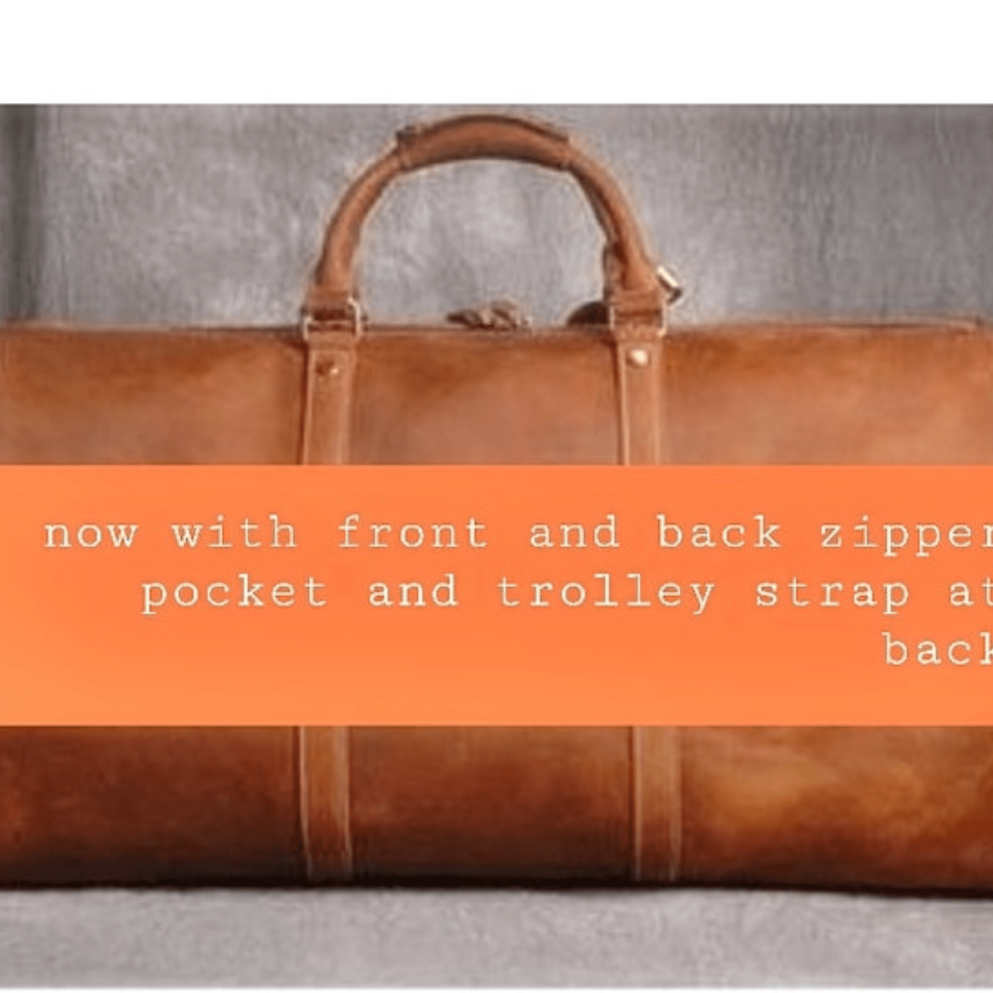 Epicurean Voyager Duffle - Leather Shop Factory