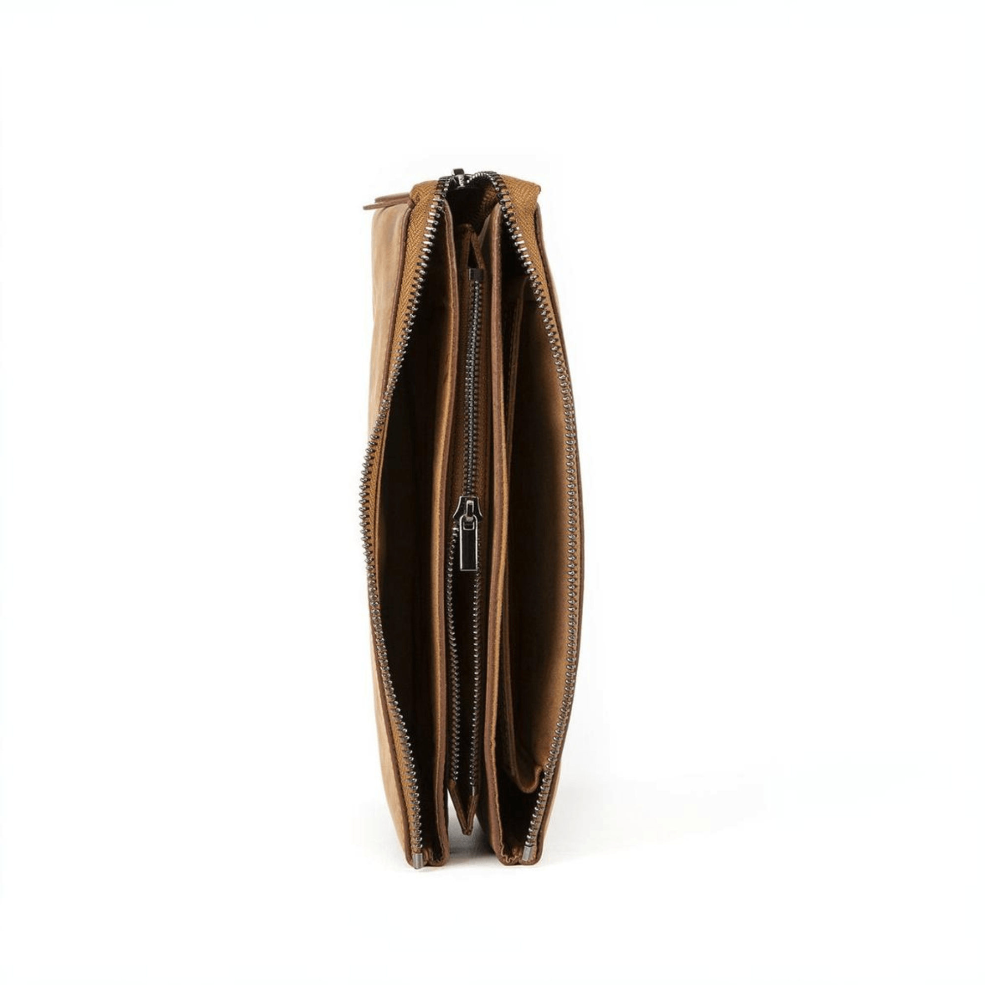 Leather wristlet wallet men clutch bag - Leather Shop Factory