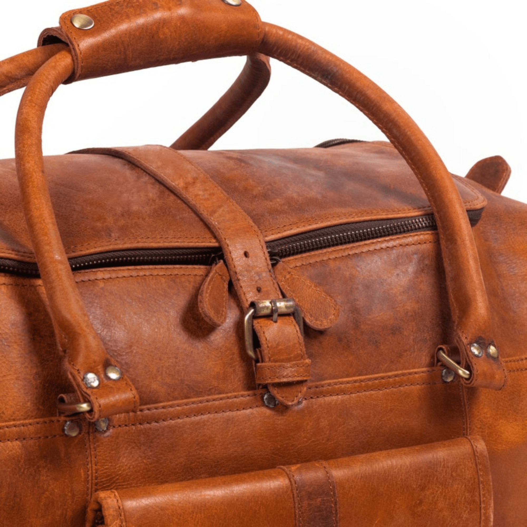 Indian Heritage Traveler's Duffle - Leather Shop Factory