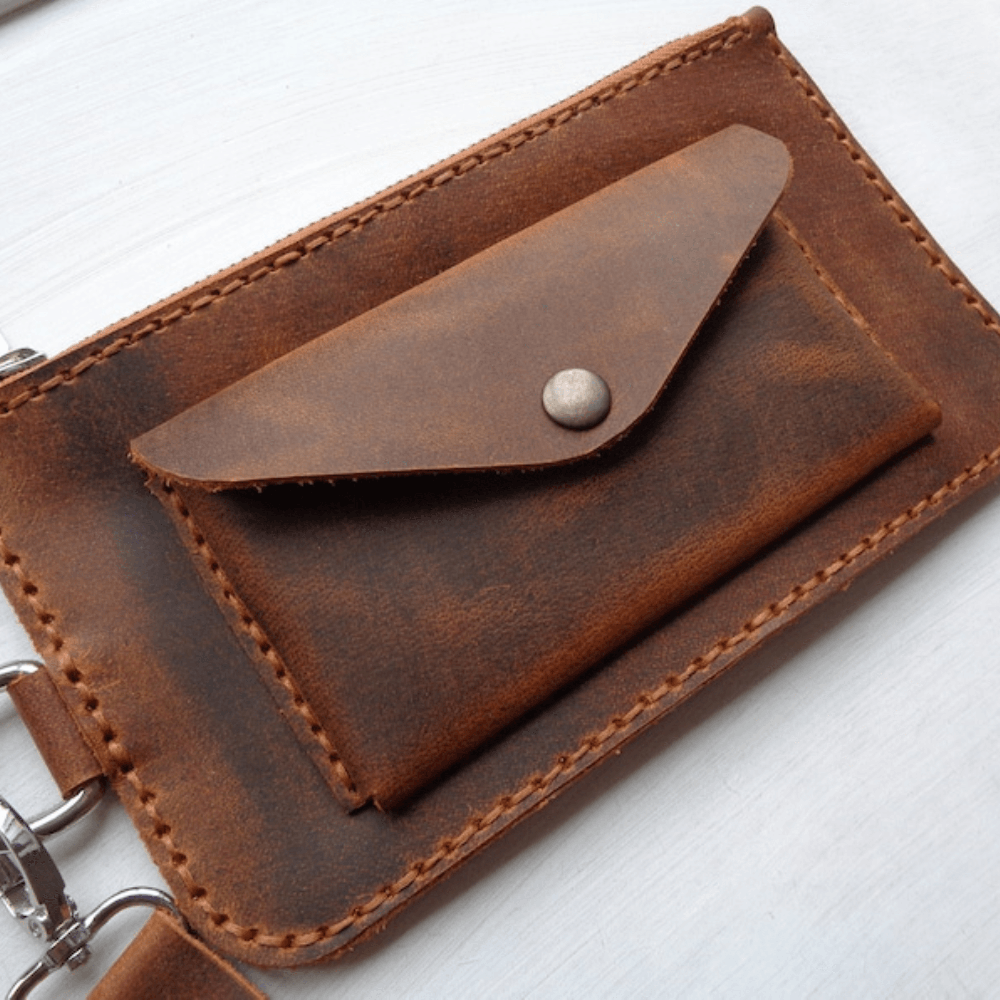 Artisanal Leather Clutch Blueprint - Leather Shop Factory