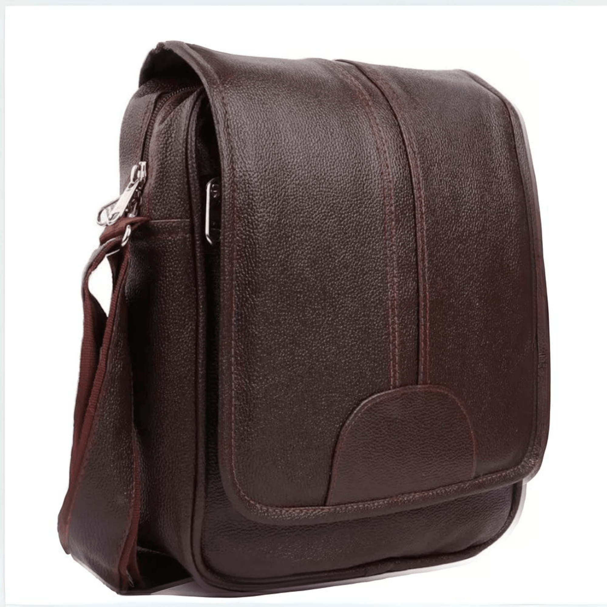 Vegan Leather Sling Bag - Leather Shop Factory