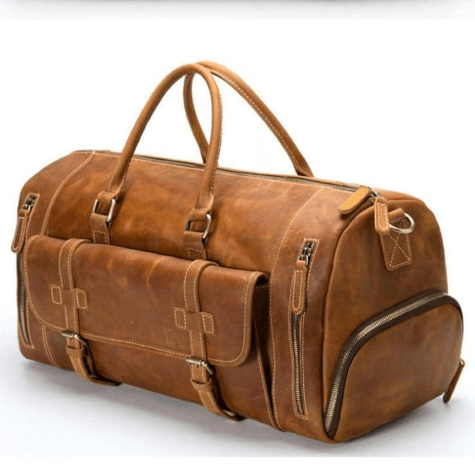 Epicurean Voyager Duffle - Leather Shop Factory