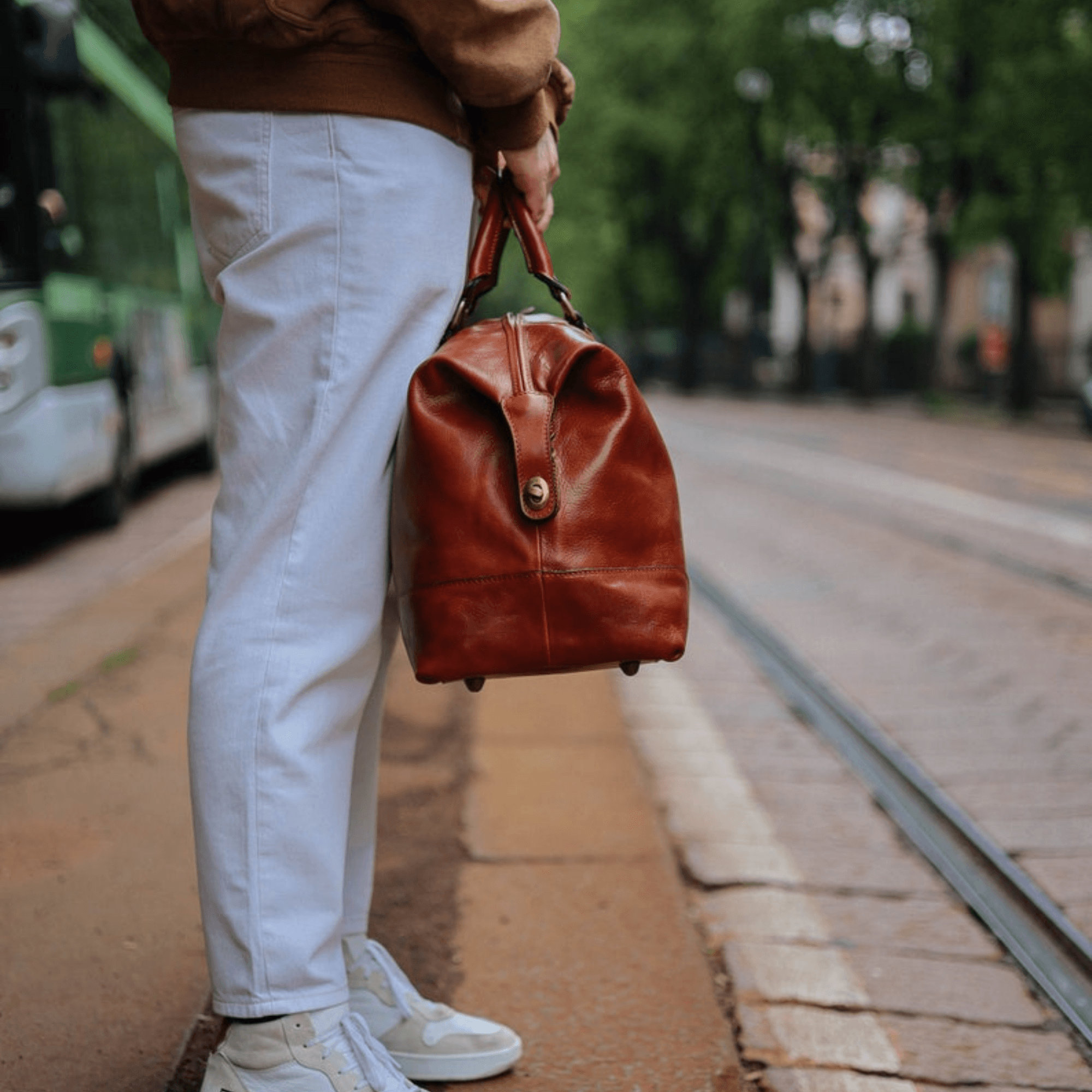 Ethereal Voyager Luxe Travel Bag - Leather Shop Factory