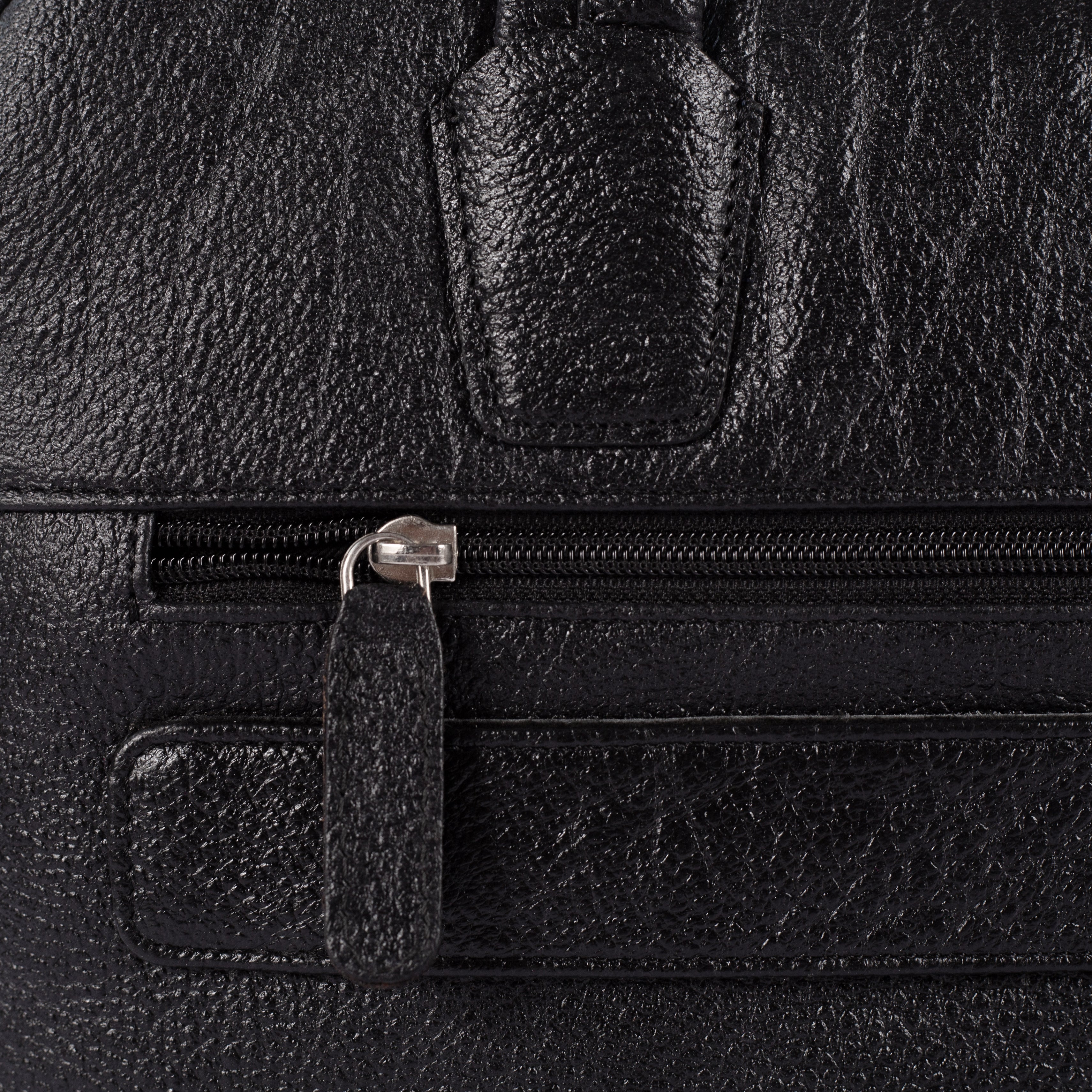 CADEN LAPTOP BAG — BLACK