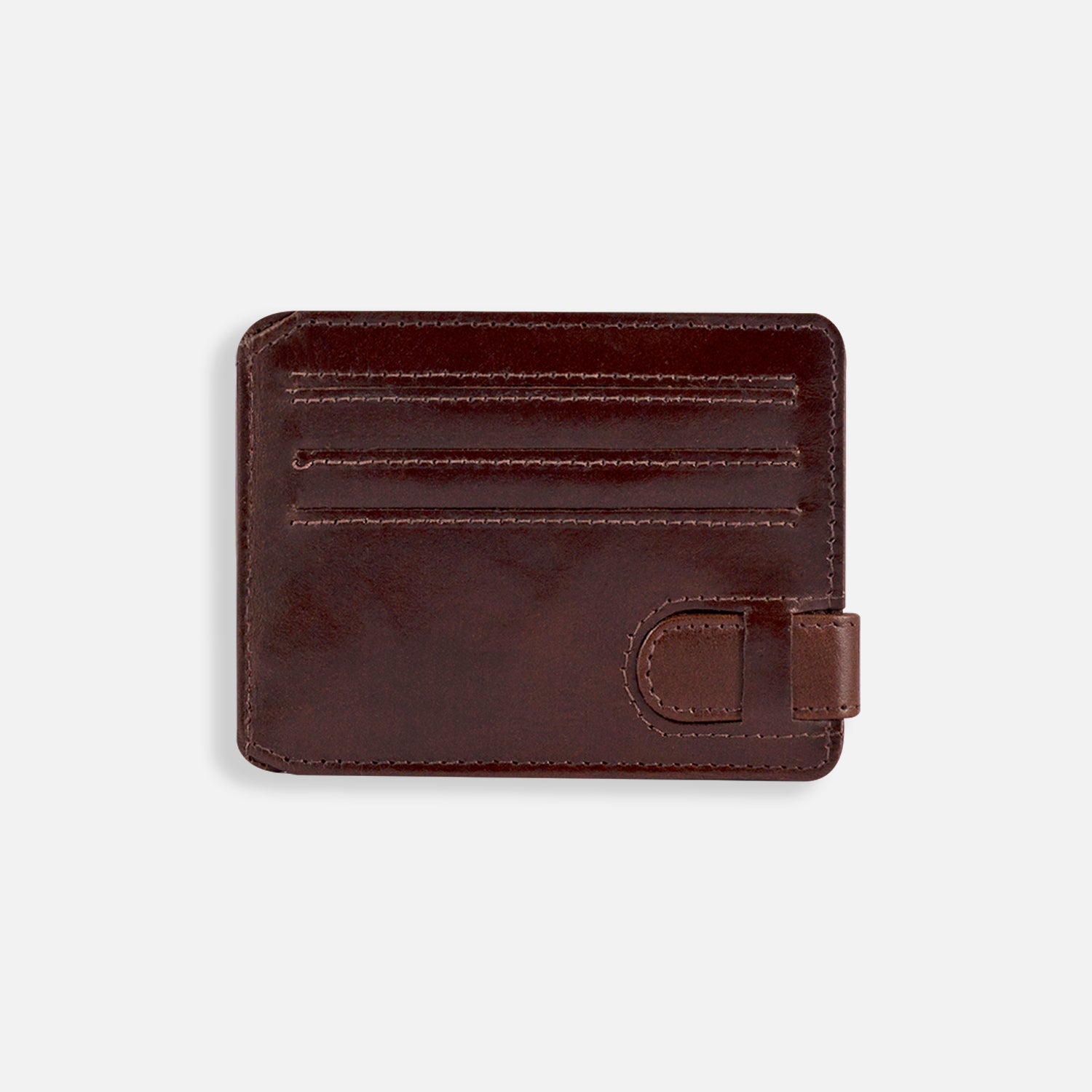 CALLOW WALLET — DARK BROWN