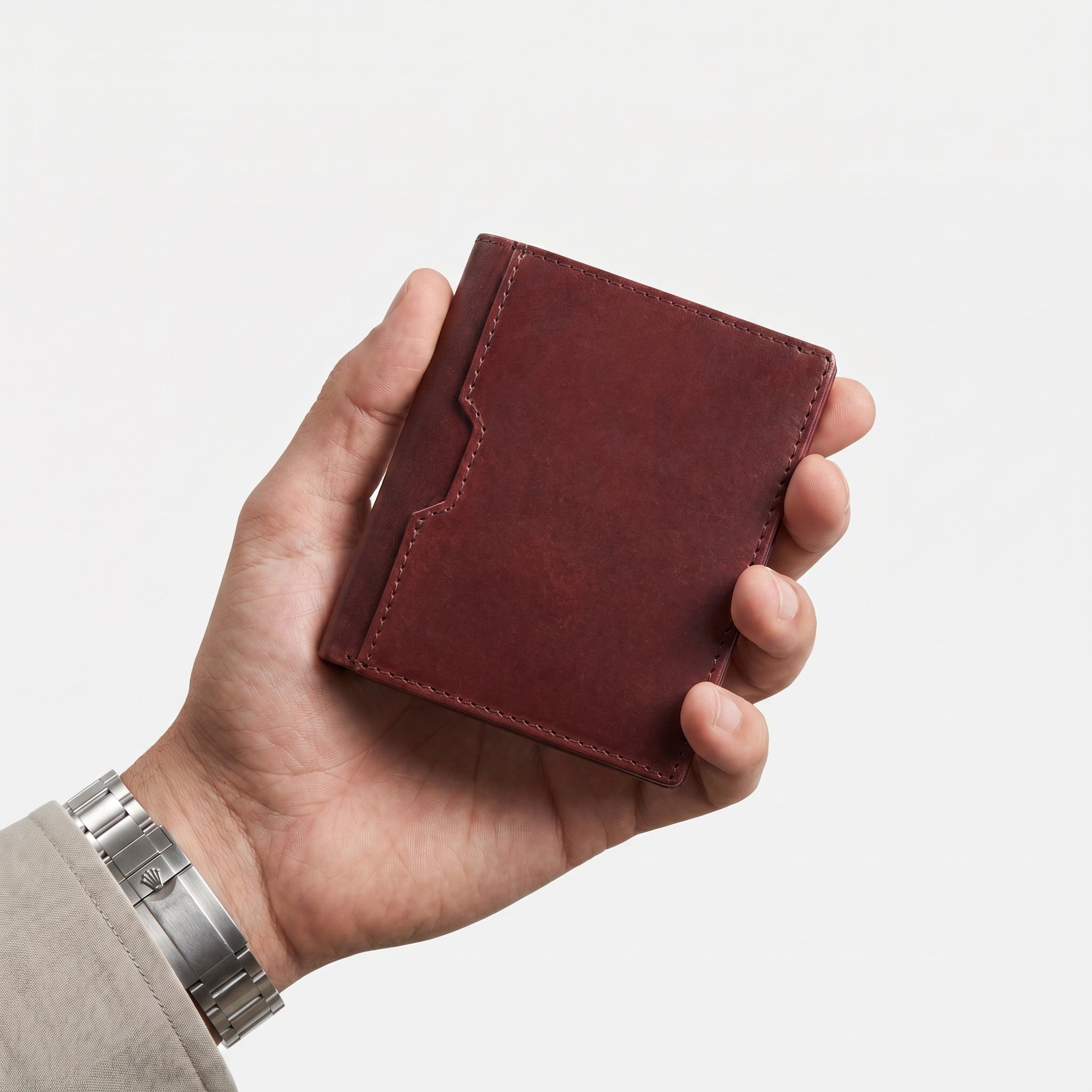 FENN WALLET — Cherry Red
