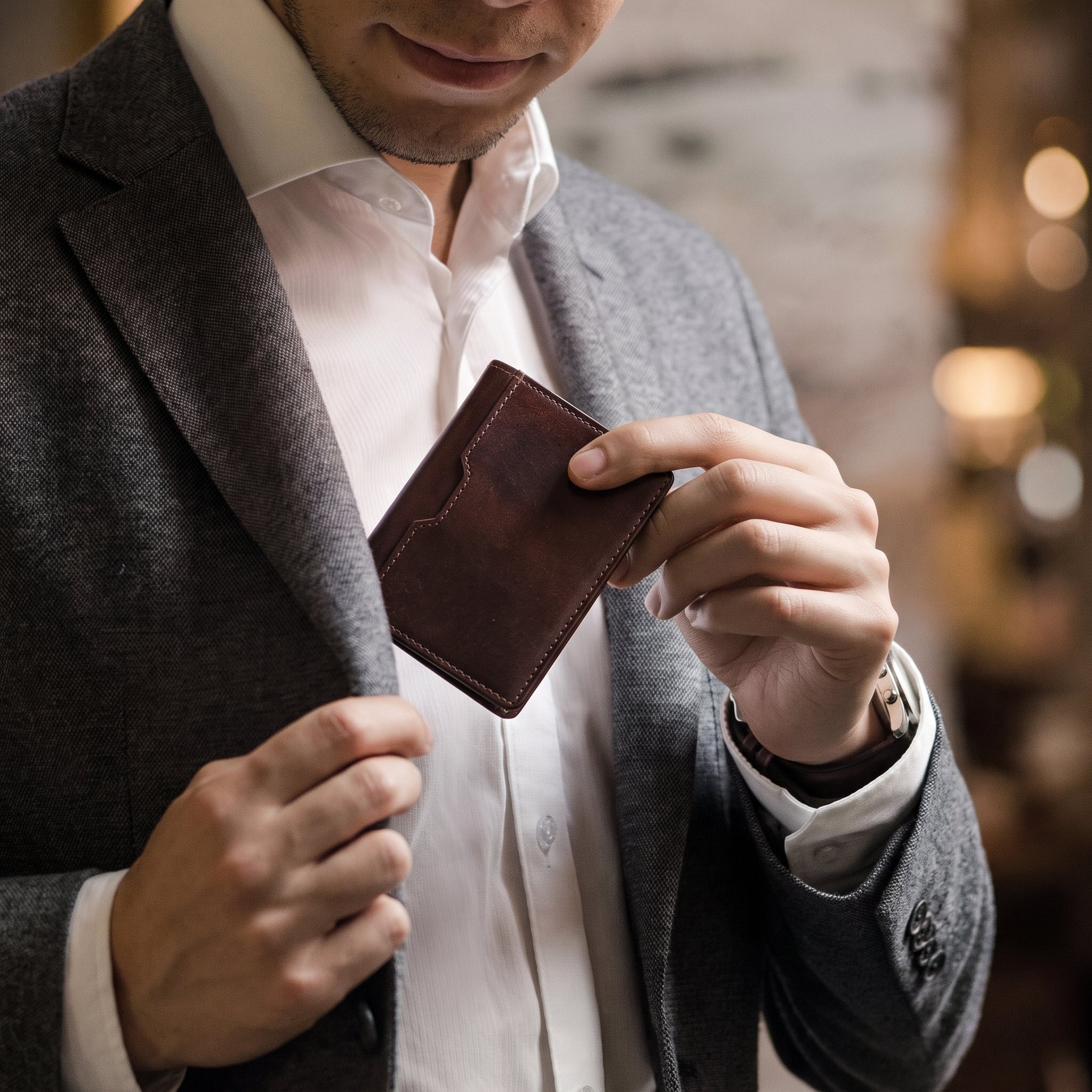 FENN WALLET - Brown