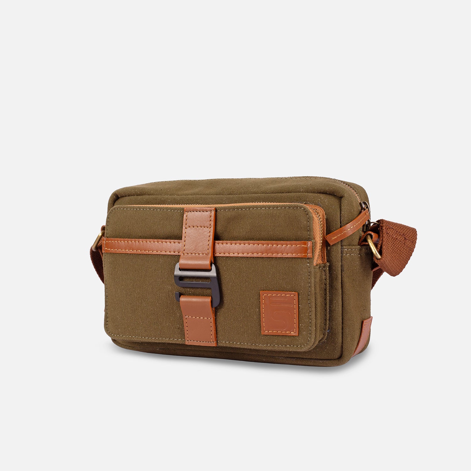 FLINT SLING BAG — GREEN